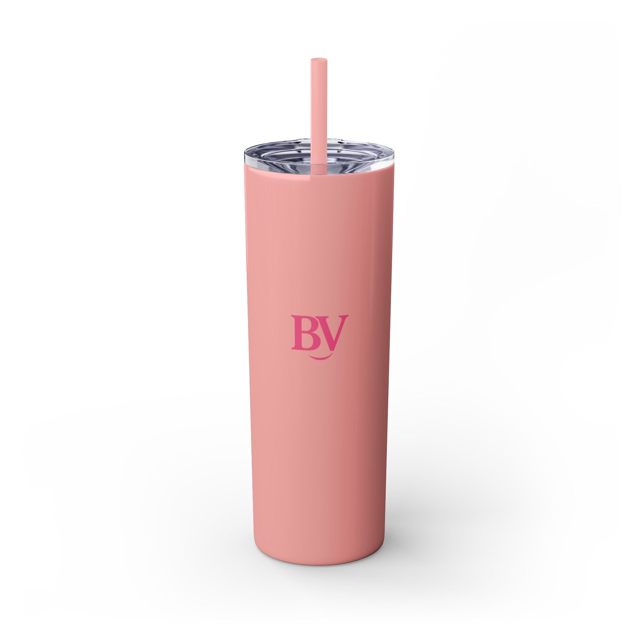 Bonita Vibes: BV Collection Stylish Skinny Tumbler, Perfect for Daily Hydration, Gifts, Home Office, Travel Mug, Summer Fun, Eco - Friendly Skinny Tumbler - My Bonita Vibes