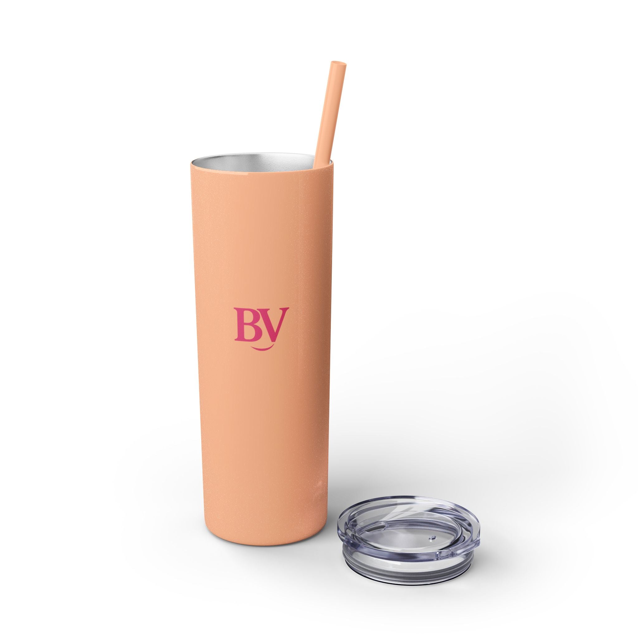 Bonita Vibes: BV Collection Stylish Skinny Tumbler, Perfect for Daily Hydration, Gifts, Home Office, Travel Mug, Summer Fun, Eco - Friendly Skinny Tumbler - My Bonita Vibes