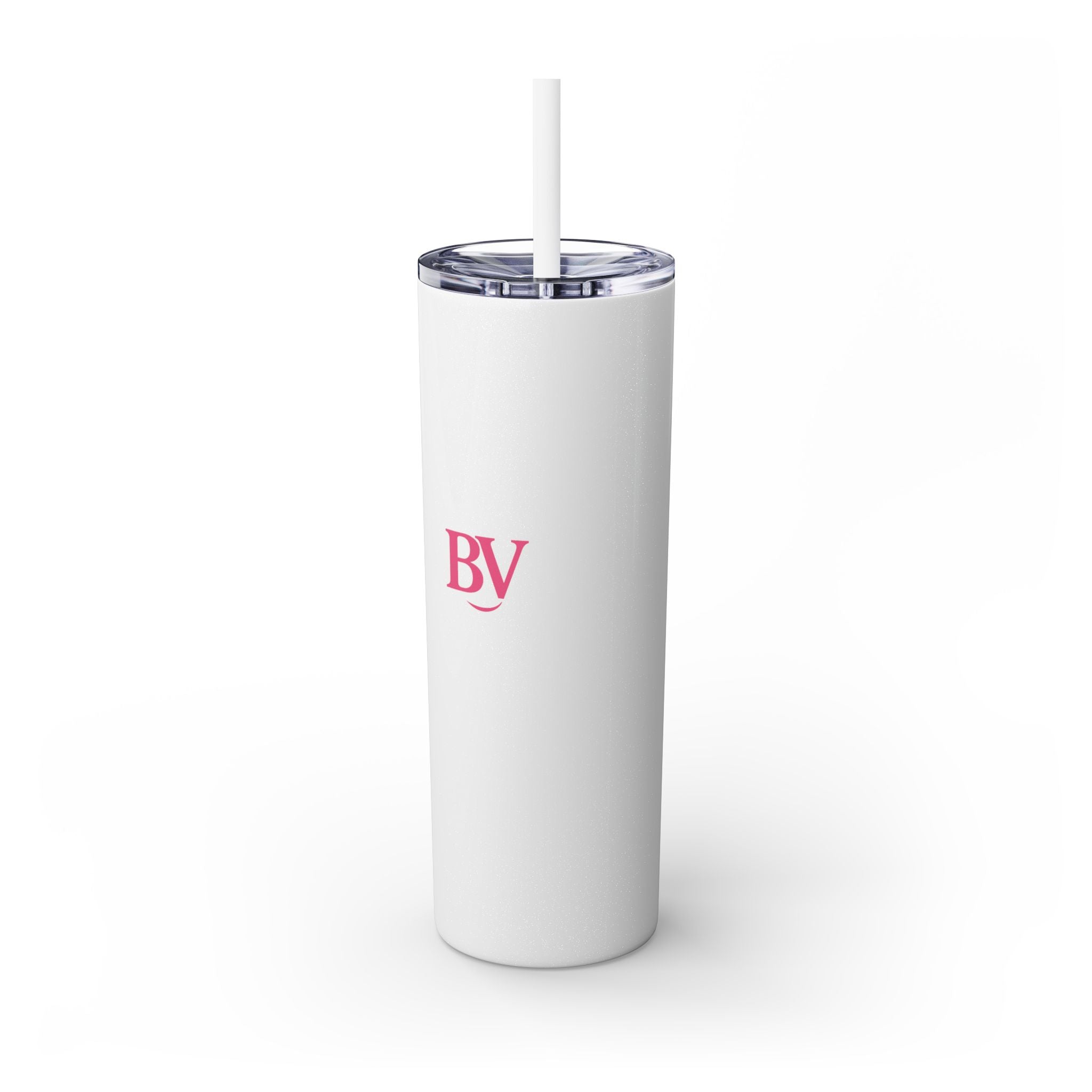 Bonita Vibes: BV Collection Stylish Skinny Tumbler, Perfect for Daily Hydration, Gifts, Home Office, Travel Mug, Summer Fun, Eco - Friendly Skinny Tumbler - My Bonita Vibes