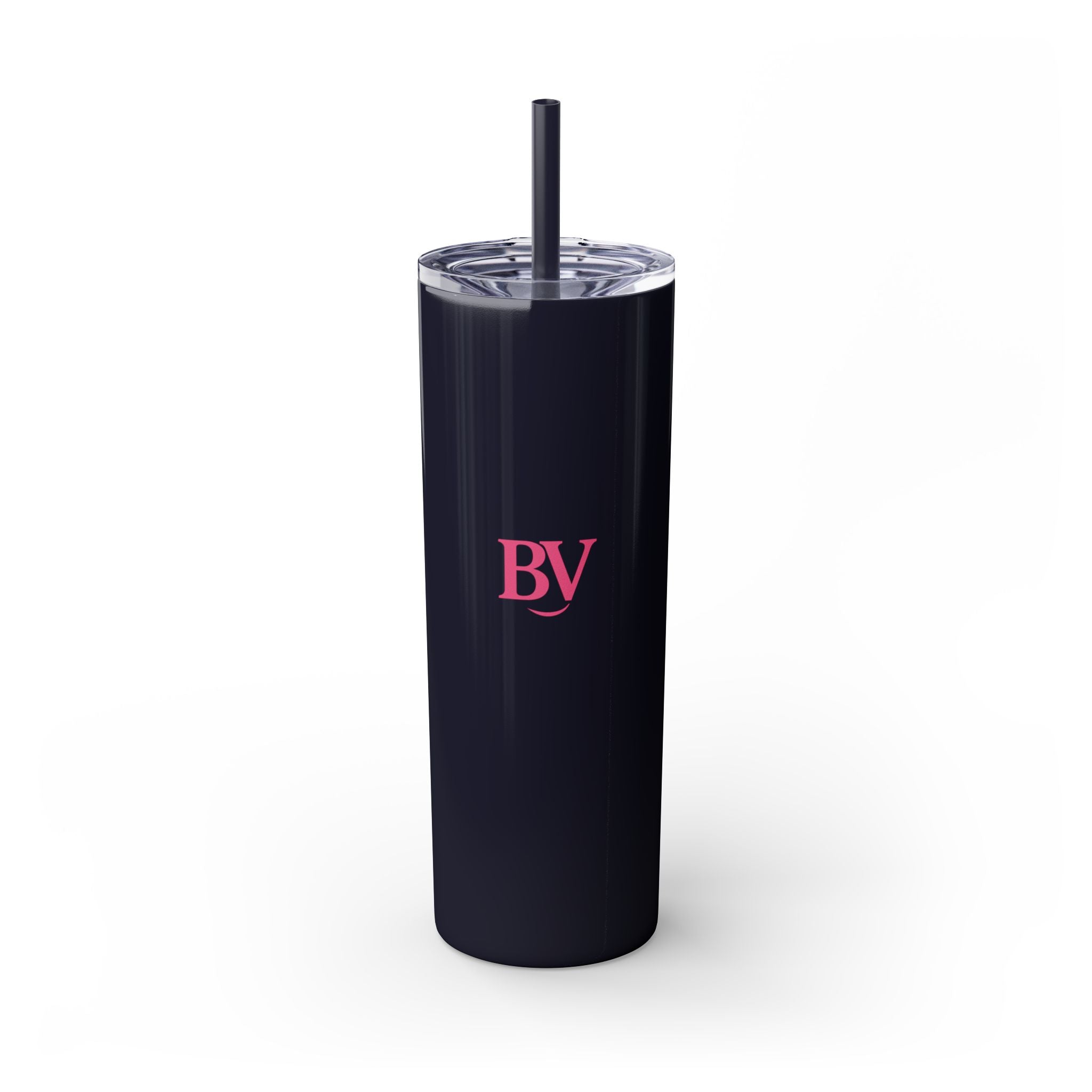 Bonita Vibes: BV Collection Stylish Skinny Tumbler, Perfect for Daily Hydration, Gifts, Home Office, Travel Mug, Summer Fun, Eco - Friendly Skinny Tumbler - My Bonita Vibes