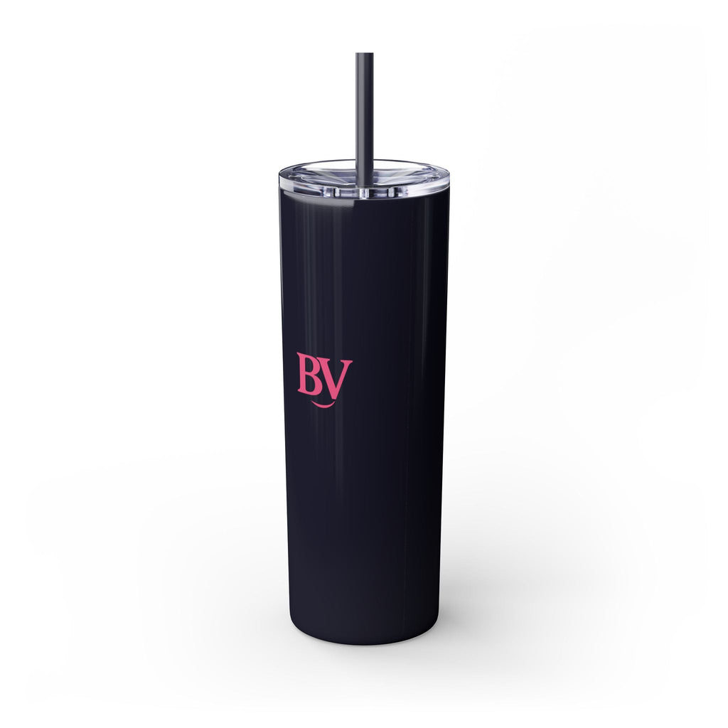 Bonita Vibes: BV Collection Stylish Skinny Tumbler, Perfect for Daily Hydration, Gifts, Home Office, Travel Mug, Summer Fun, Eco - Friendly Skinny Tumbler - My Bonita Vibes