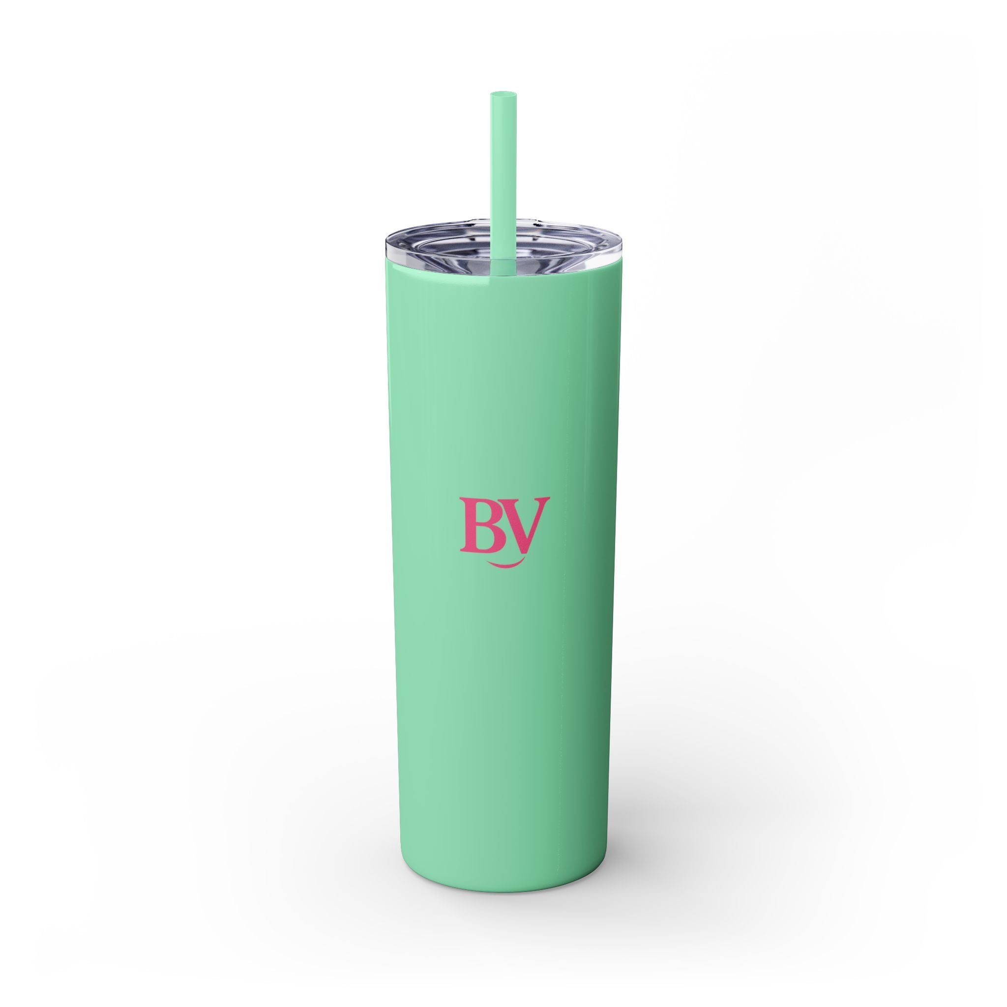 Bonita Vibes: BV Collection Stylish Skinny Tumbler, Perfect for Daily Hydration, Gifts, Home Office, Travel Mug, Summer Fun, Eco - Friendly Skinny Tumbler - My Bonita Vibes
