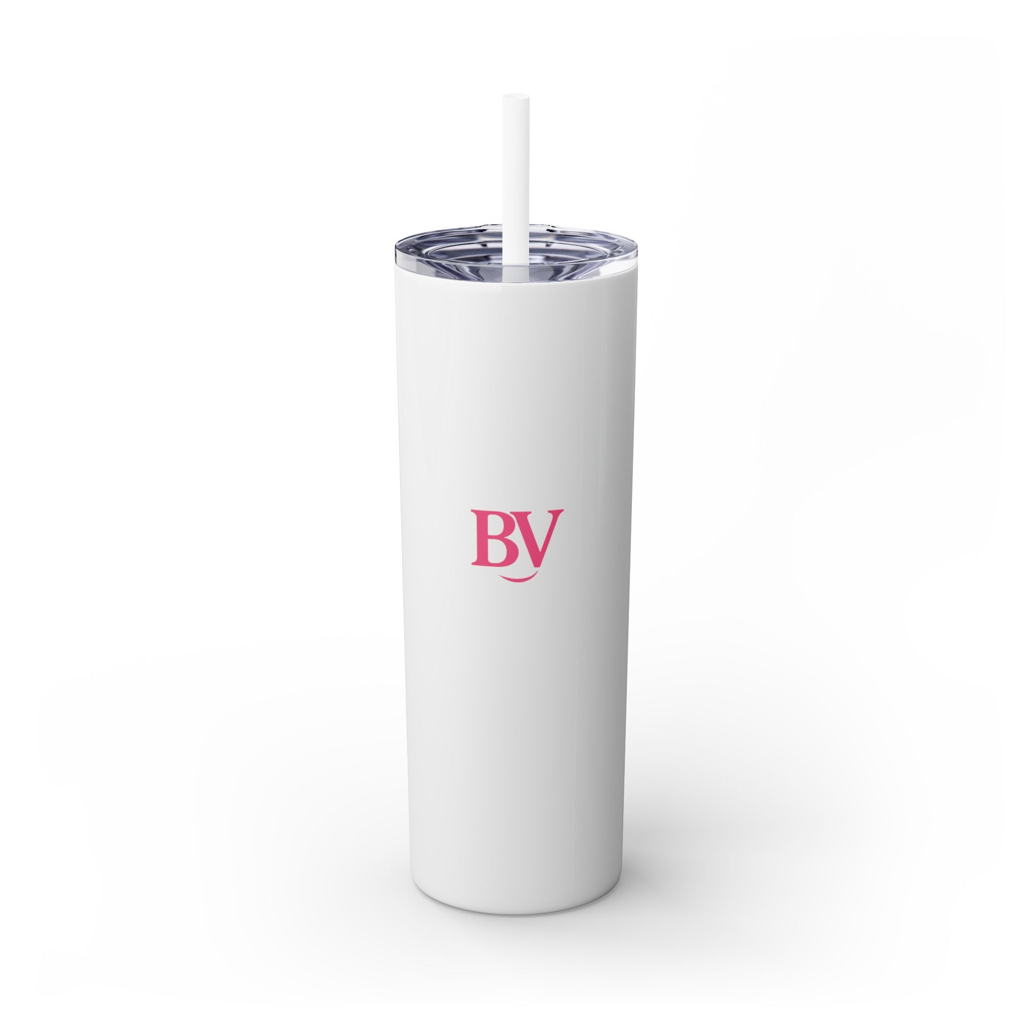 Bonita Vibes: BV Collection Stylish Skinny Tumbler, Perfect for Daily Hydration, Gifts, Home Office, Travel Mug