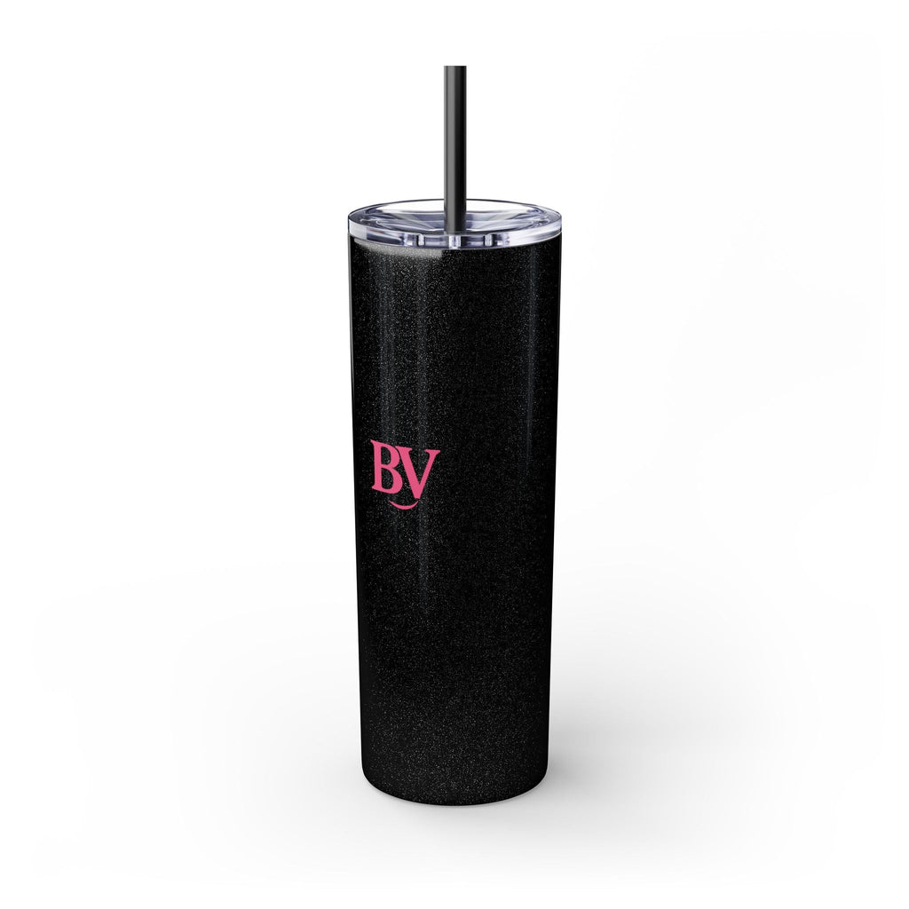 Bonita Vibes: BV Collection Stylish Skinny Tumbler, Perfect for Daily Hydration, Gifts, Home Office, Travel Mug, Summer Fun, Eco - Friendly Skinny Tumbler - My Bonita Vibes