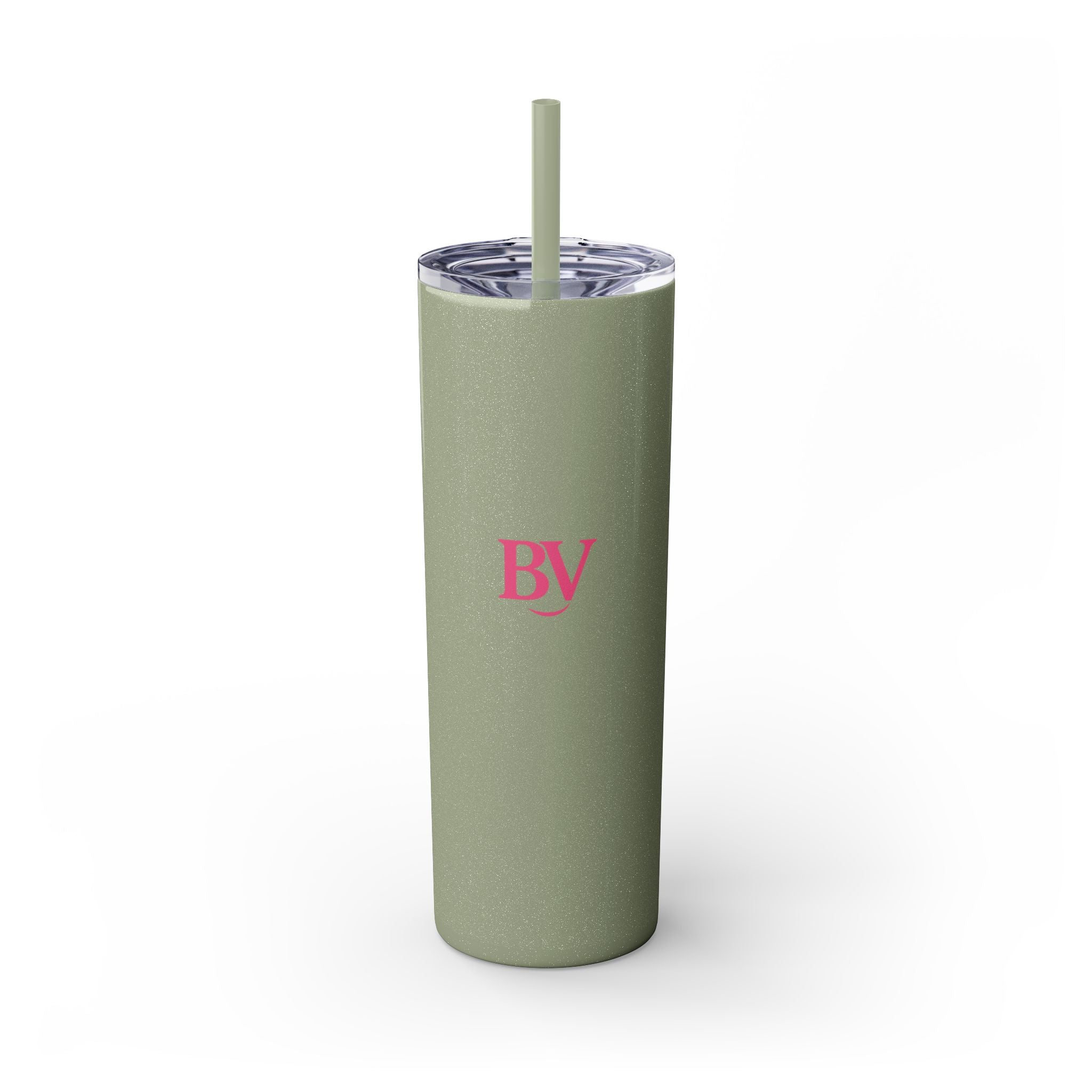 Bonita Vibes: BV Collection Stylish Skinny Tumbler, Perfect for Daily Hydration, Gifts, Home Office, Travel Mug, Summer Fun, Eco - Friendly Skinny Tumbler - My Bonita Vibes