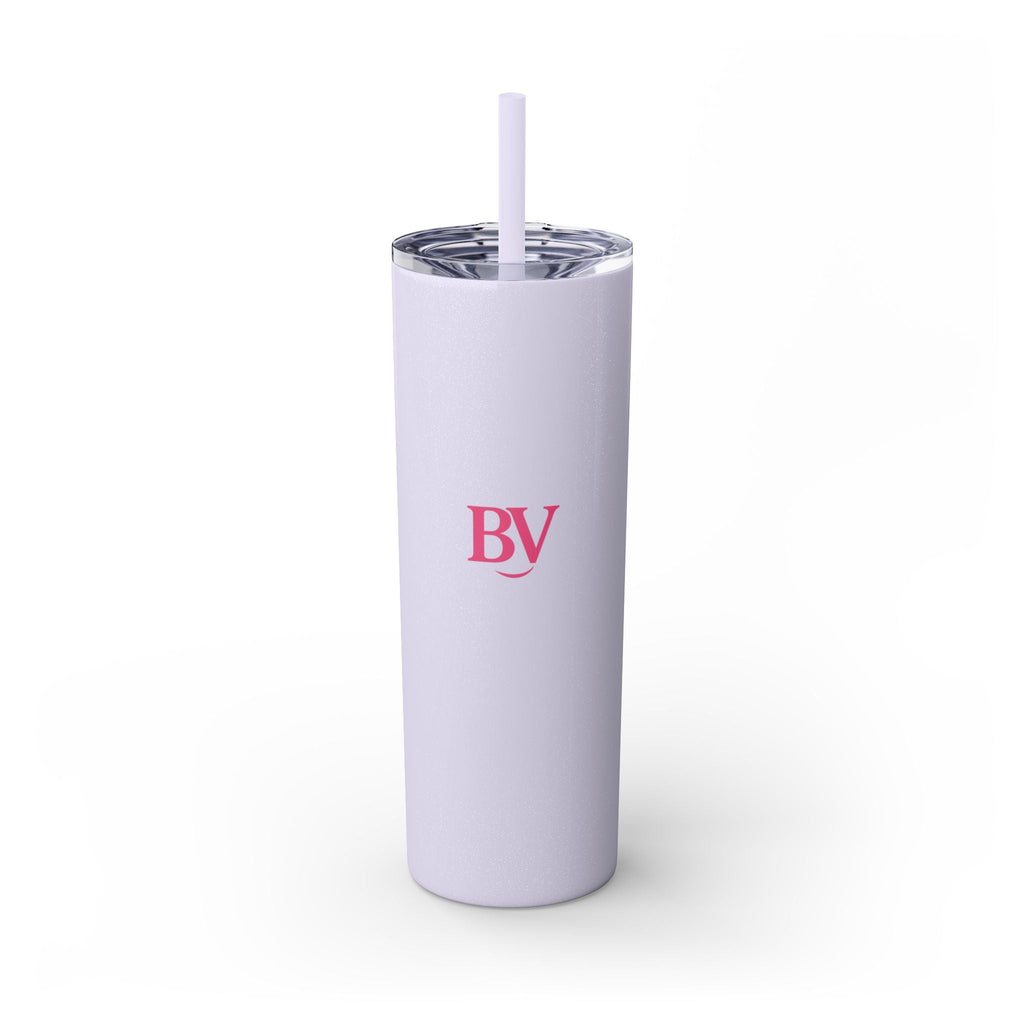Bonita Vibes: BV Collection Stylish Skinny Tumbler, Perfect for Daily Hydration, Gifts, Home Office, Travel Mug, Summer Fun, Eco - Friendly Skinny Tumbler - My Bonita Vibes