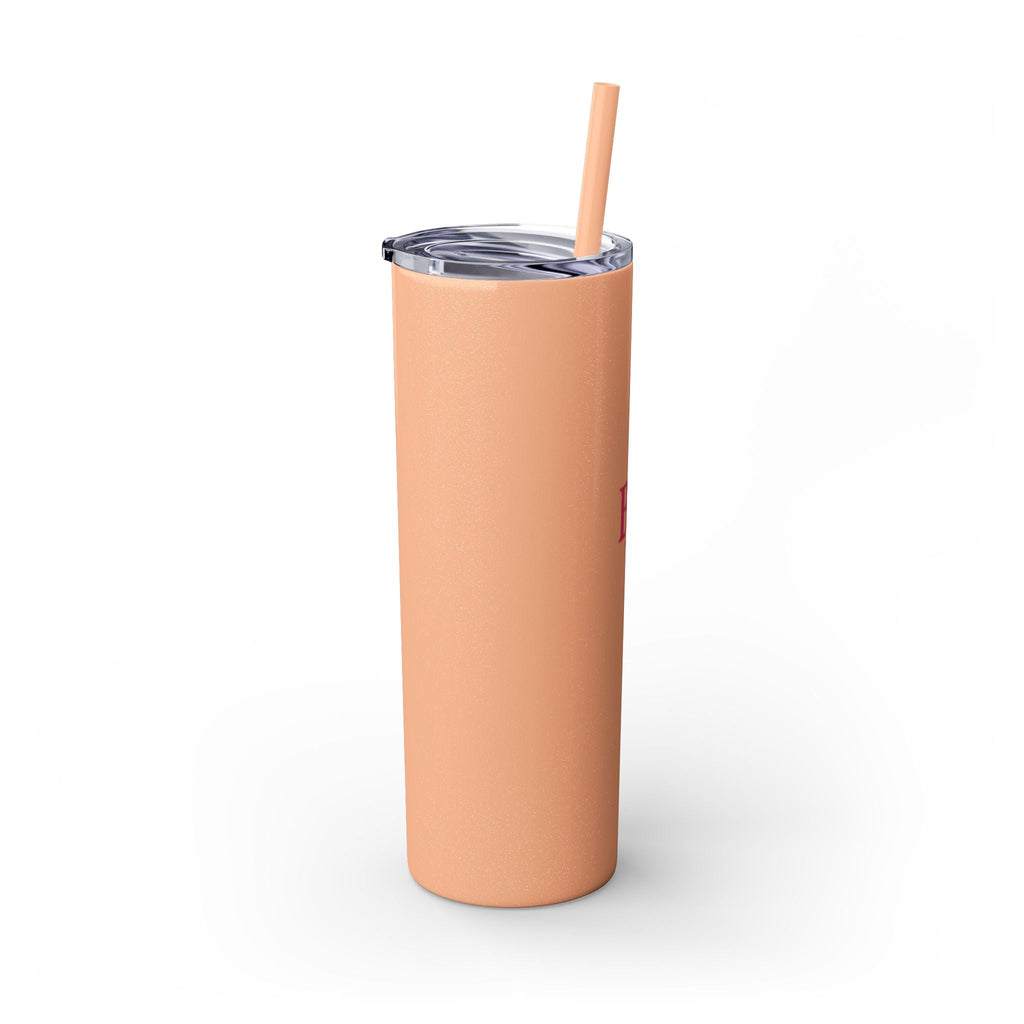 Bonita Vibes: BV Collection Stylish Skinny Tumbler, Perfect for Daily Hydration, Gifts, Home Office, Travel Mug, Summer Fun, Eco - Friendly Skinny Tumbler - My Bonita Vibes
