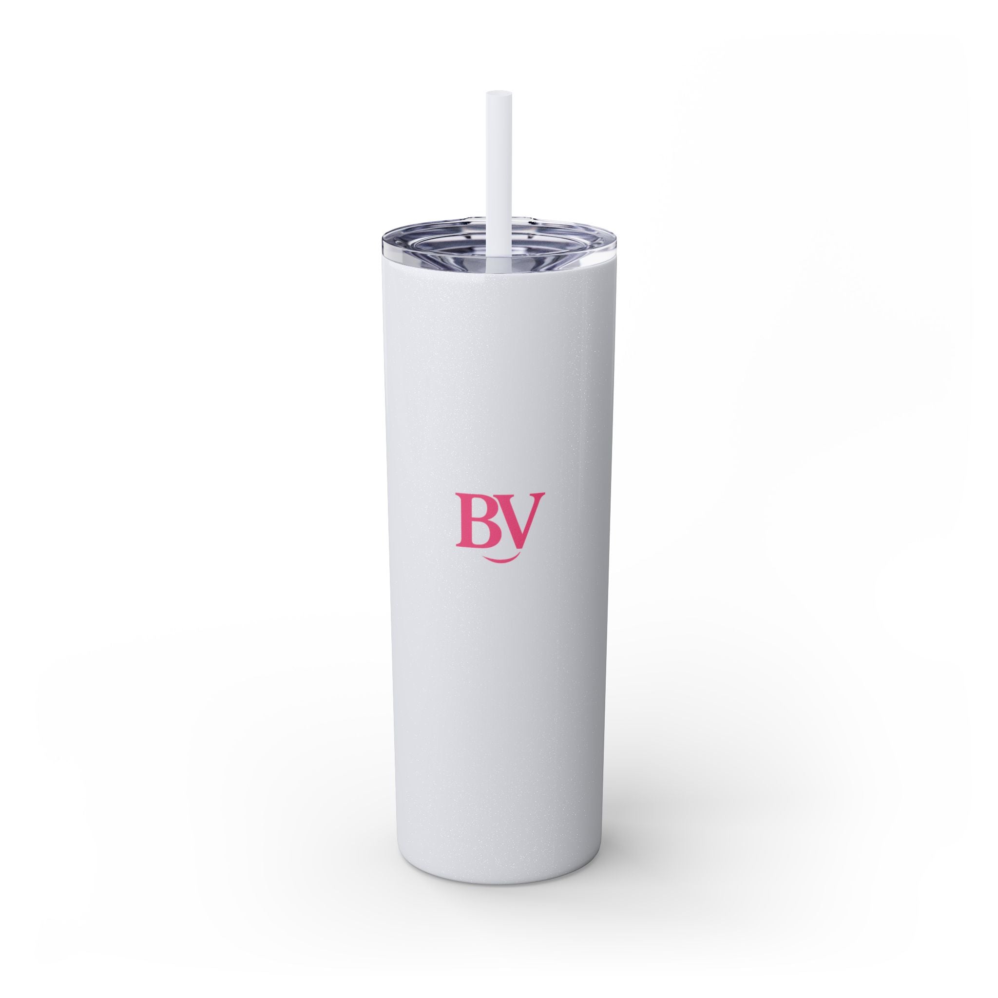 Bonita Vibes: BV Collection Stylish Skinny Tumbler, Perfect for Daily Hydration, Gifts, Home Office, Travel Mug, Summer Fun, Eco - Friendly Skinny Tumbler - My Bonita Vibes