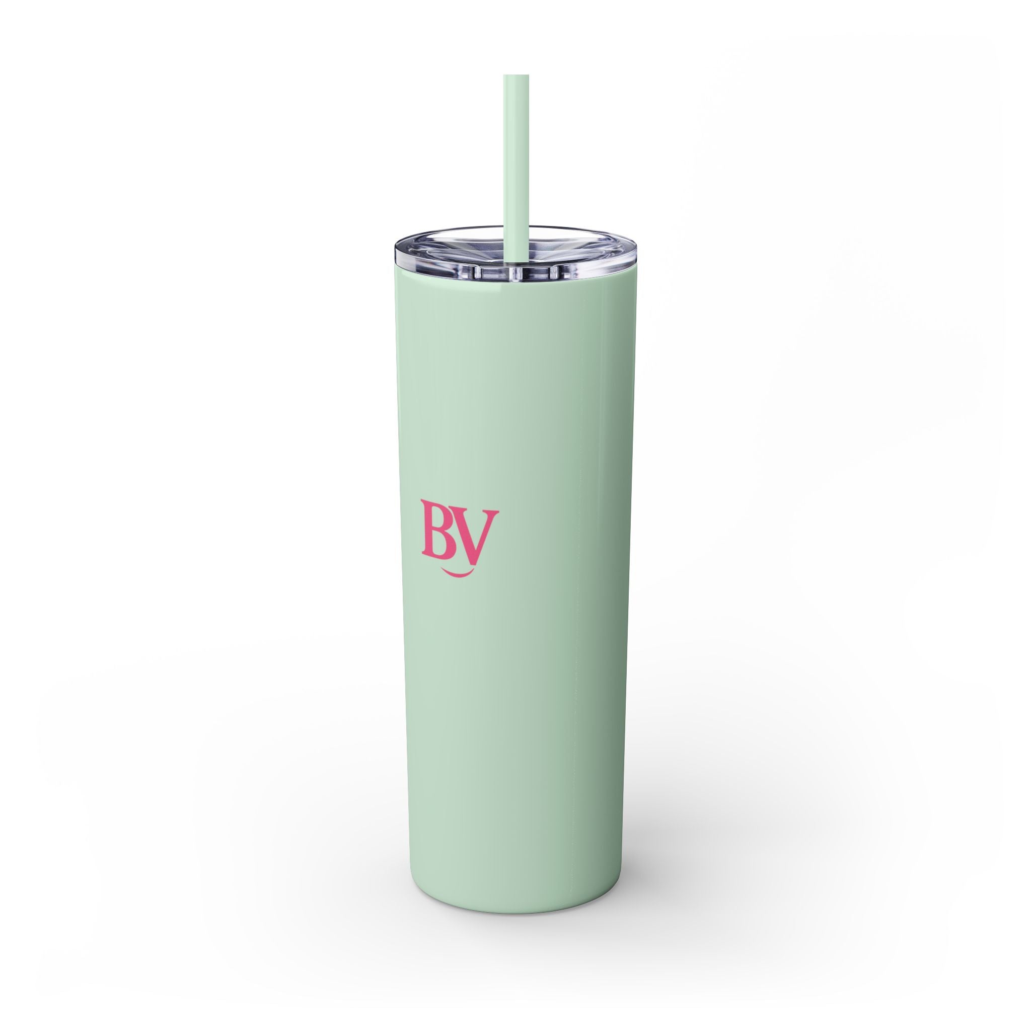 Bonita Vibes: BV Collection Stylish Skinny Tumbler, Perfect for Daily Hydration, Gifts, Home Office, Travel Mug, Summer Fun, Eco - Friendly Skinny Tumbler - My Bonita Vibes