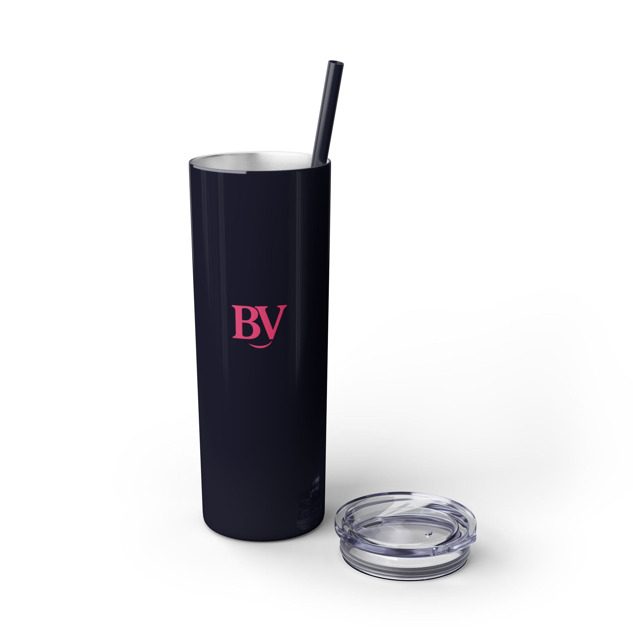 Bonita Vibes: BV Collection Stylish Skinny Tumbler, Perfect for Daily Hydration, Gifts, Home Office, Travel Mug, Summer Fun, Eco - Friendly Skinny Tumbler - My Bonita Vibes