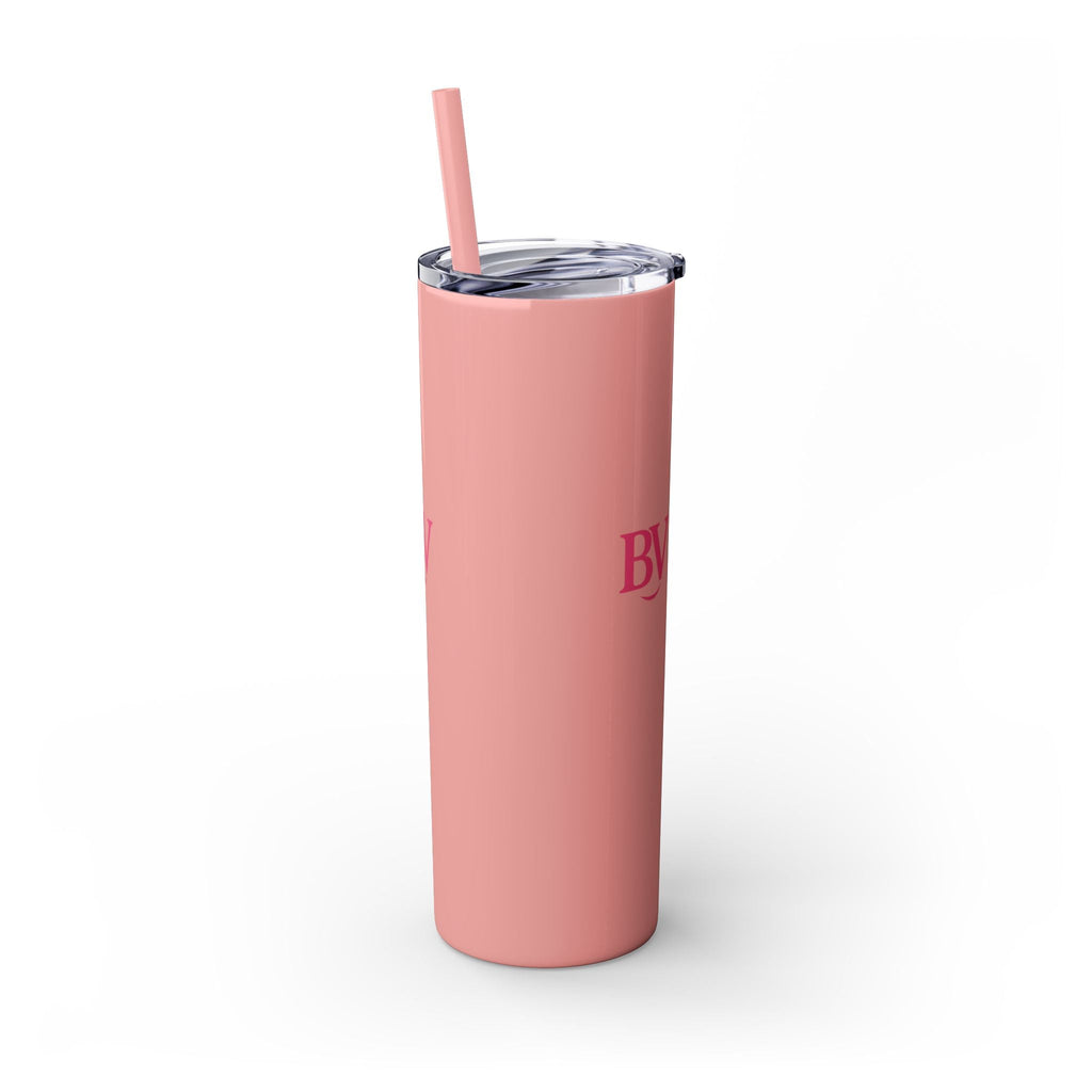 Bonita Vibes: BV Collection Stylish Skinny Tumbler, Perfect for Daily Hydration, Gifts, Home Office, Travel Mug, Summer Fun, Eco - Friendly Skinny Tumbler - My Bonita Vibes