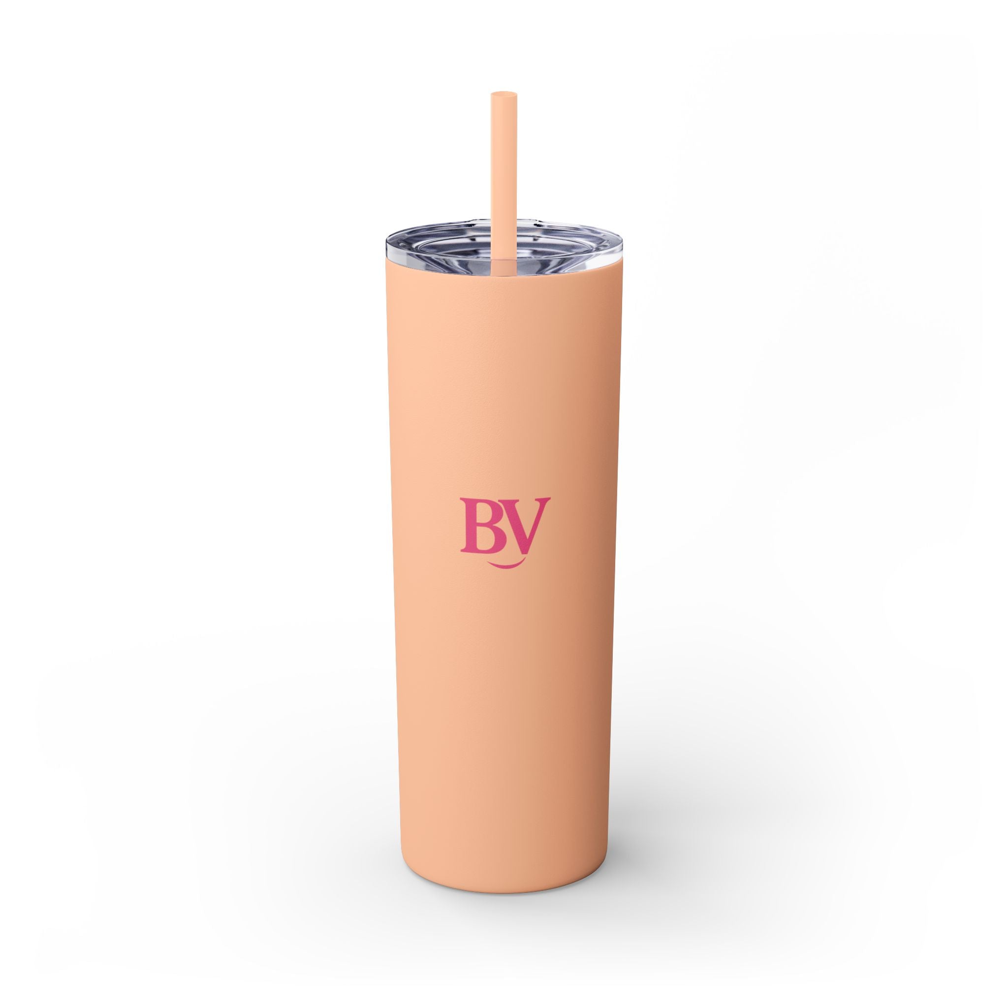 Bonita Vibes: BV Collection Stylish Skinny Tumbler, Perfect for Daily Hydration, Gifts, Home Office, Travel Mug, Summer Fun, Eco - Friendly Skinny Tumbler - My Bonita Vibes