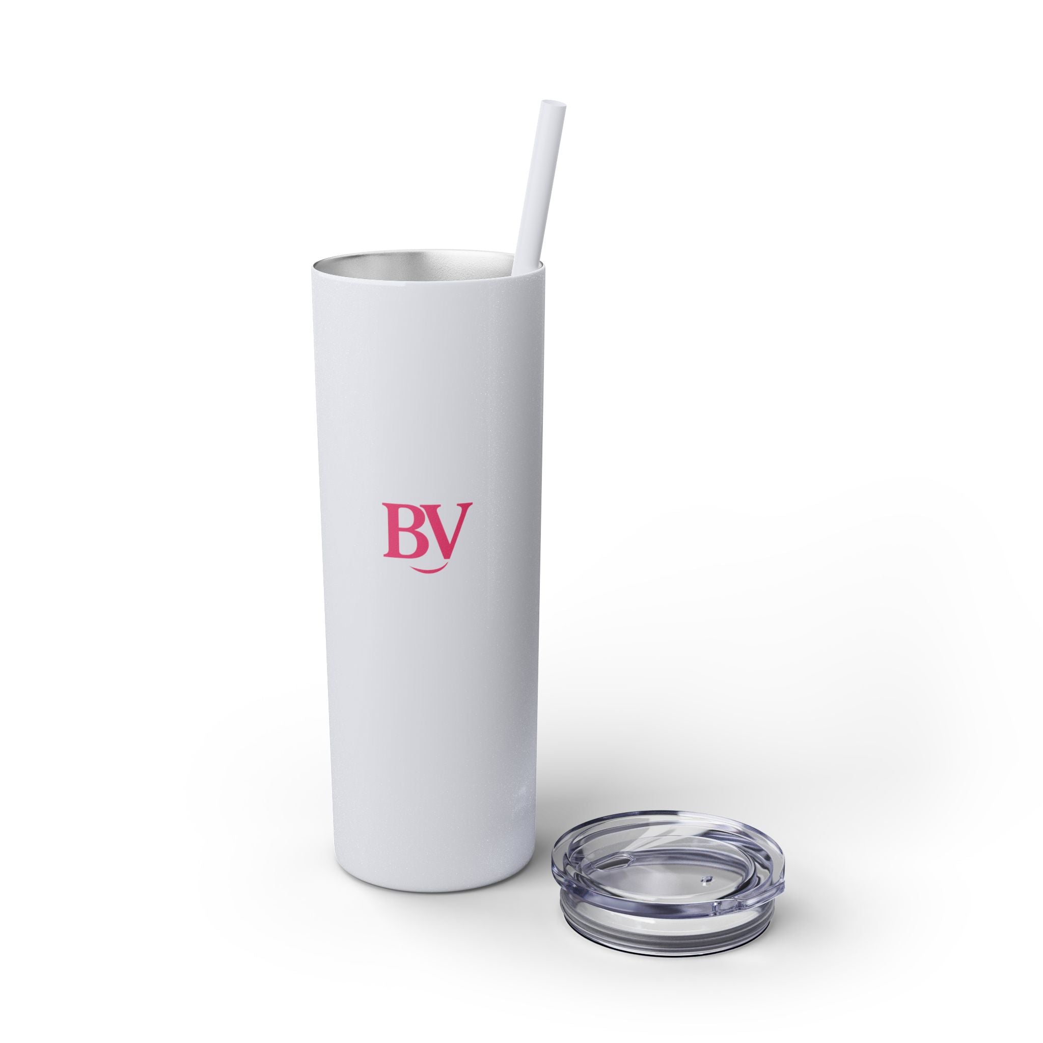 Bonita Vibes: BV Collection Stylish Skinny Tumbler, Perfect for Daily Hydration, Gifts, Home Office, Travel Mug, Summer Fun, Eco - Friendly Skinny Tumbler - My Bonita Vibes