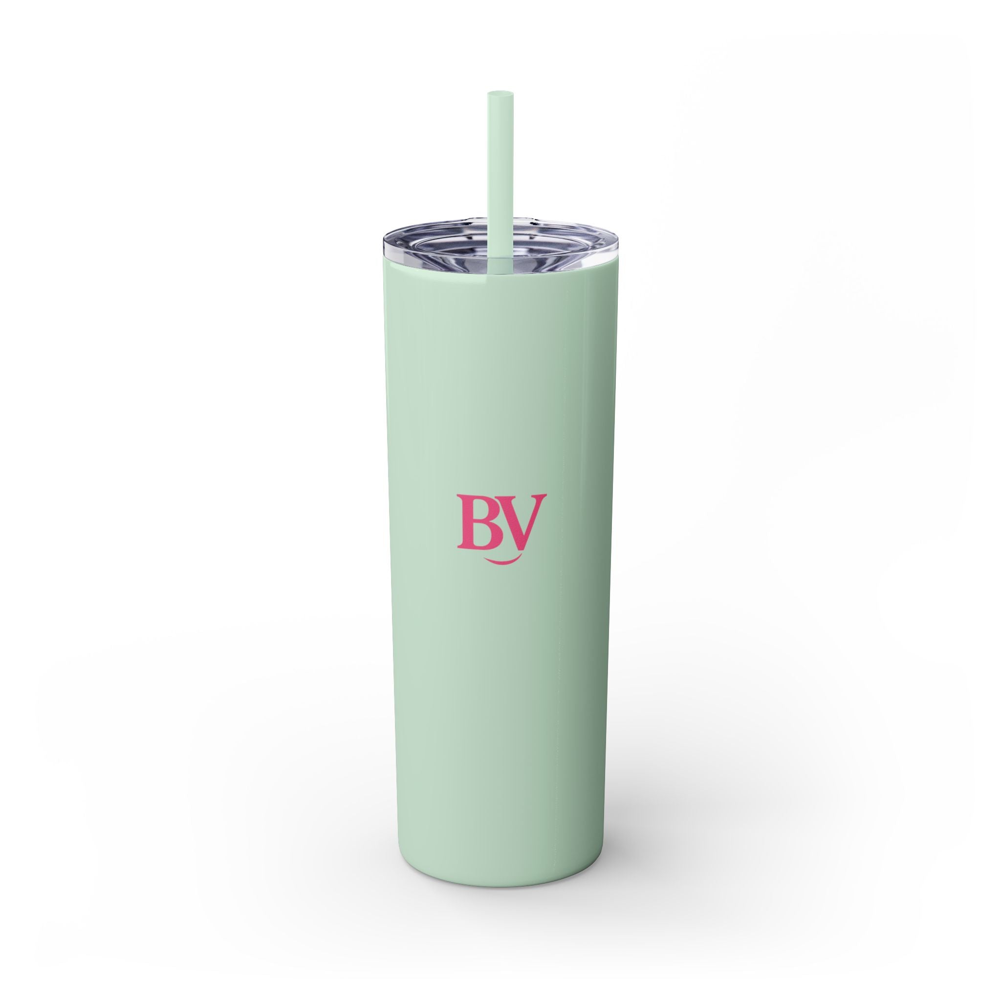 Bonita Vibes: BV Collection Stylish Skinny Tumbler, Perfect for Daily Hydration, Gifts, Home Office, Travel Mug, Summer Fun, Eco - Friendly Skinny Tumbler - My Bonita Vibes