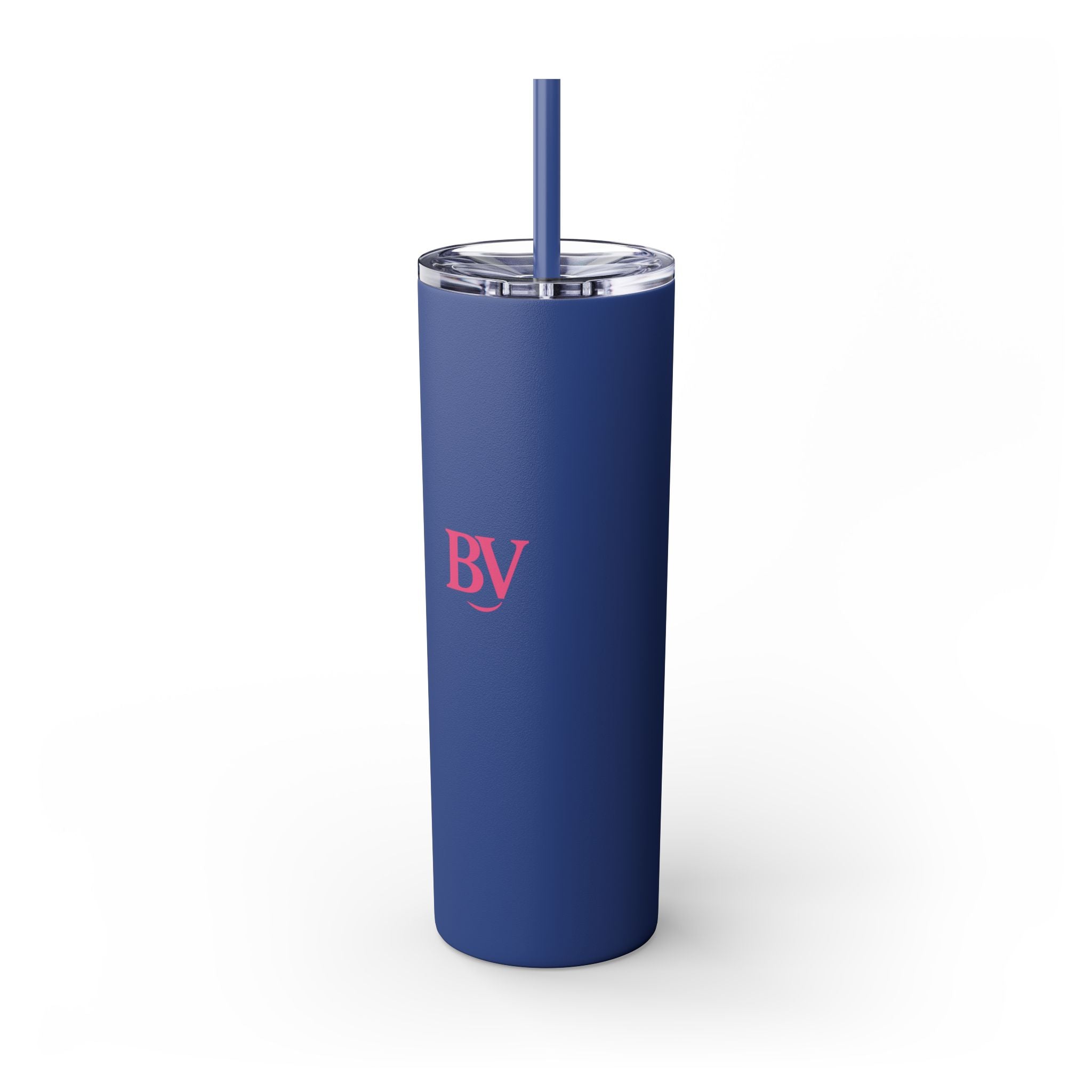 Bonita Vibes: BV Collection Stylish Skinny Tumbler, Perfect for Daily Hydration, Gifts, Home Office, Travel Mug, Summer Fun, Eco - Friendly Skinny Tumbler - My Bonita Vibes