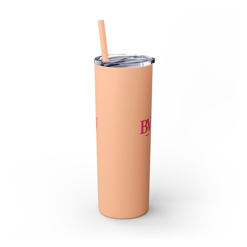 Bonita Vibes: BV Collection Stylish Skinny Tumbler, Perfect for Daily Hydration, Gifts, Home Office, Travel Mug, Summer Fun, Eco - Friendly Skinny Tumbler - My Bonita Vibes