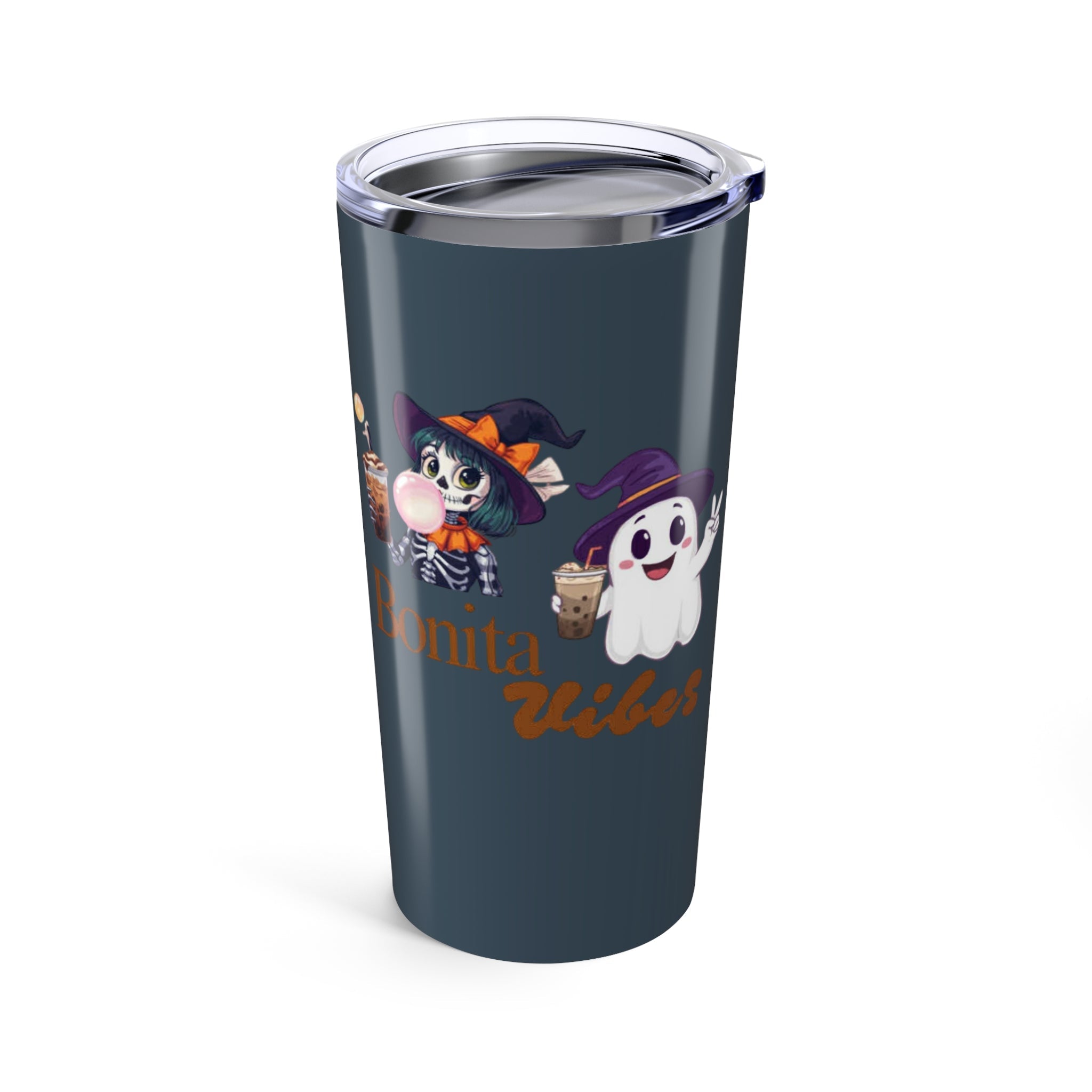 Bonita Vibes: Coffee and Chill 20oz Denim Color Tumbler - My Bonita Vibes