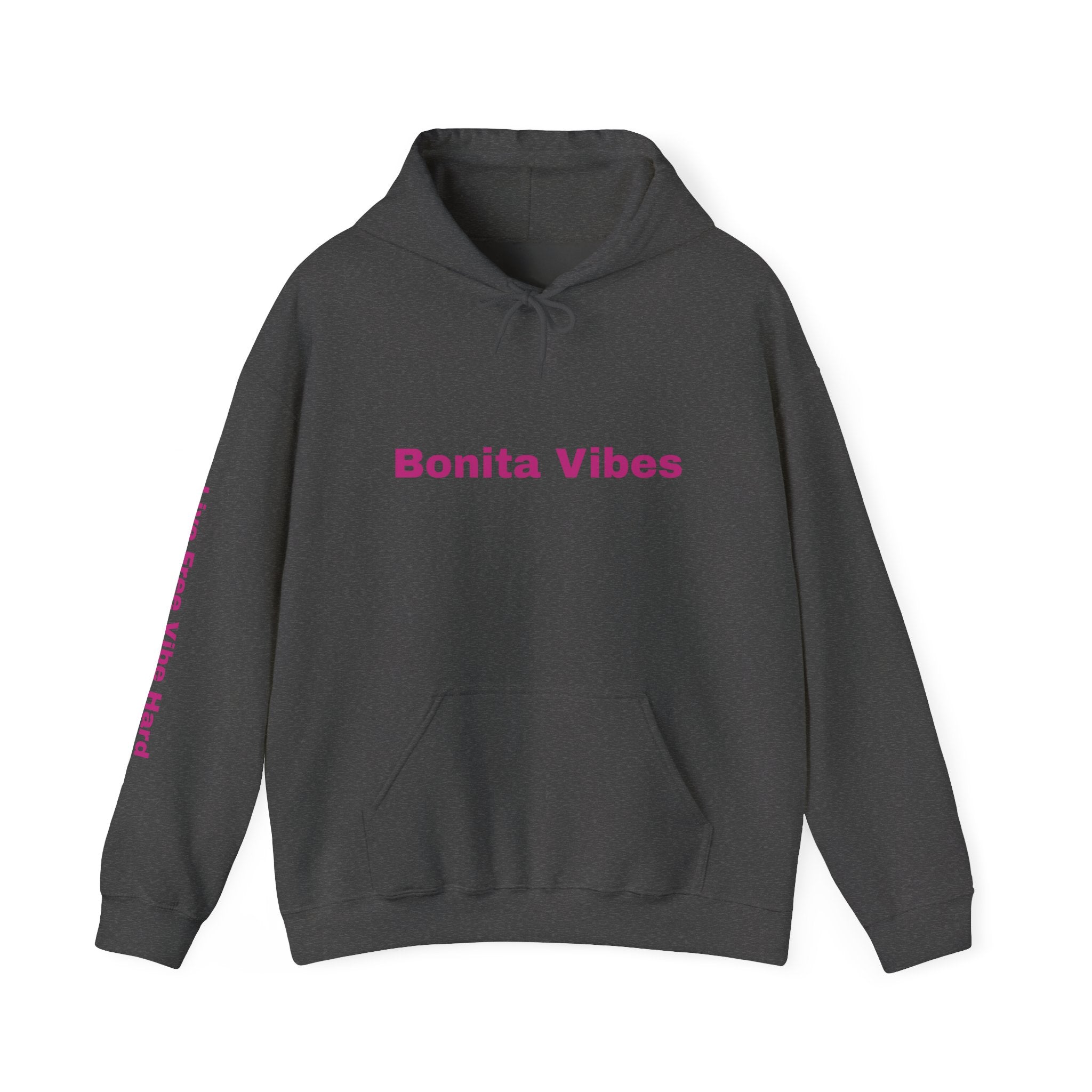 Bonita Vibes Hooded Sweatshirt | Cozy Woman's Pullover | Perfect for Casual Outings, Gifts, or Relaxing Days - My Bonita Vibes