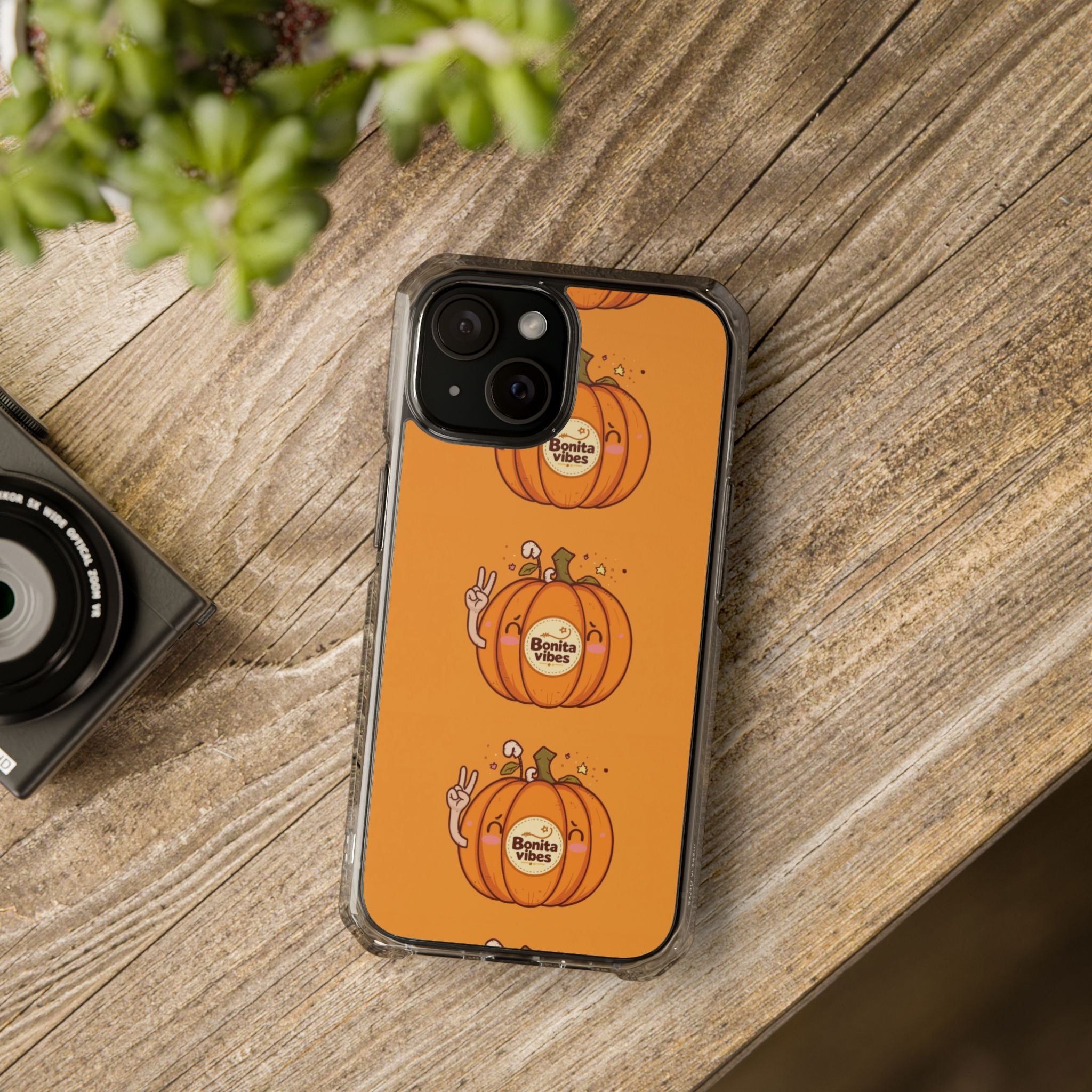 Bonita Vibes: Pumpkin Vibes Magnetic IPhone Case - My Bonita Vibes