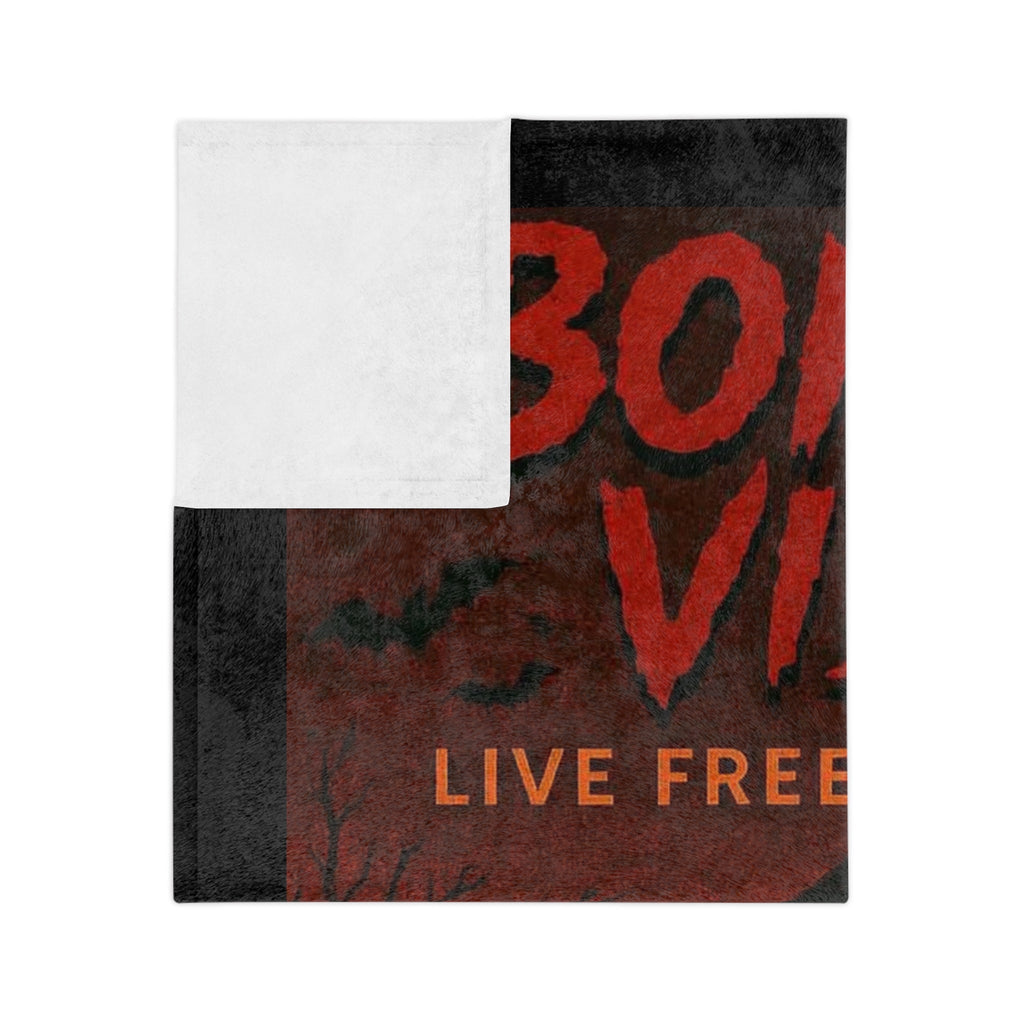 Bonita Vibes: Spooky Halloween Velveteen Blanket - My Bonita Vibes