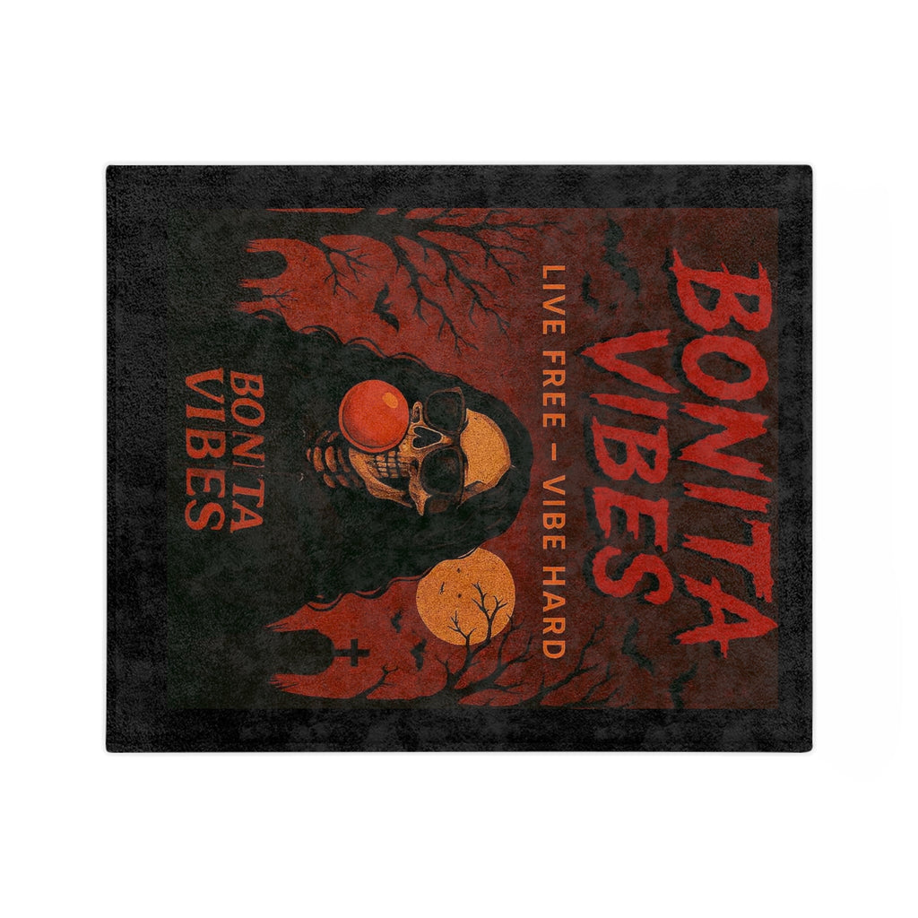 Bonita Vibes: Spooky Halloween Velveteen Blanket - My Bonita Vibes