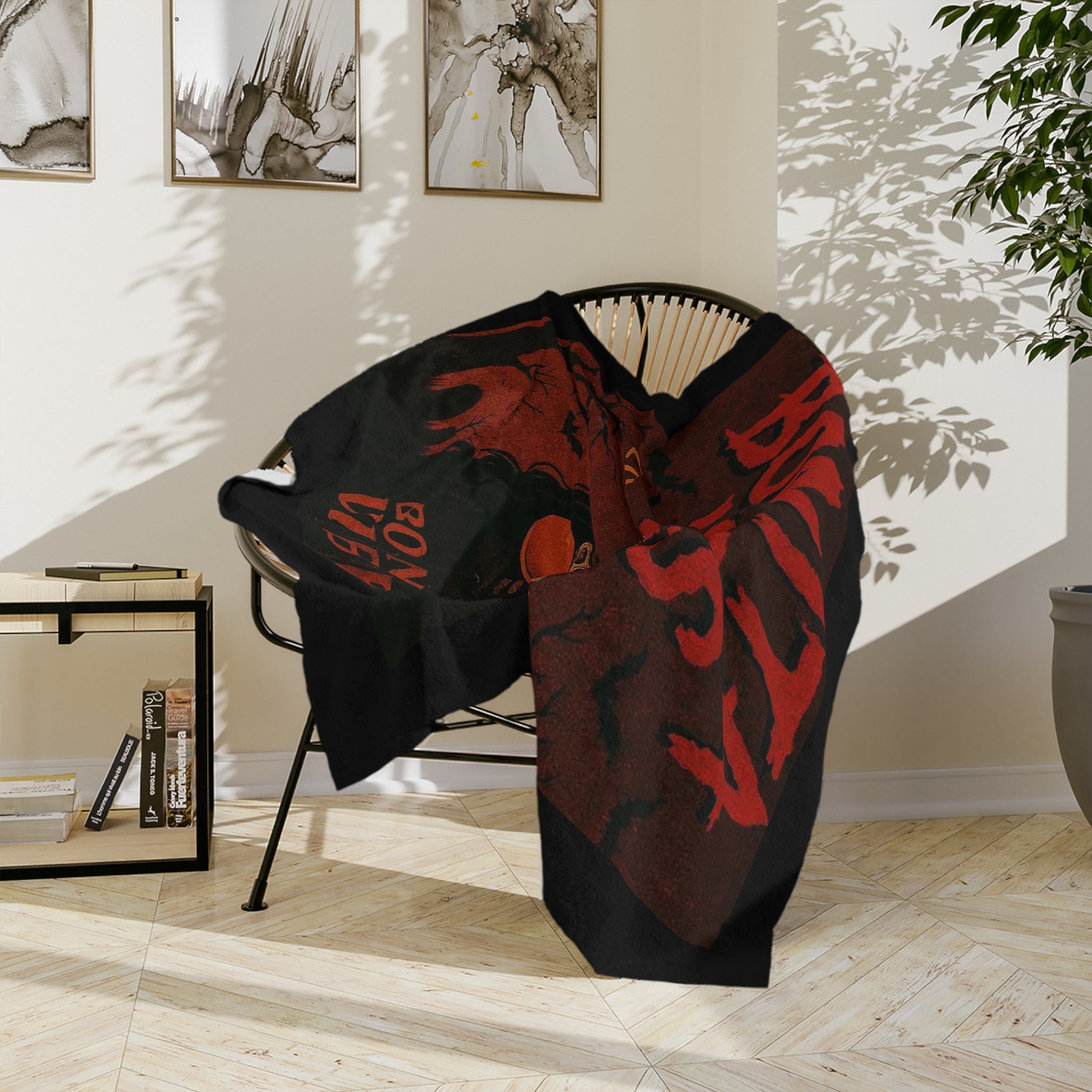 Bonita Vibes: Spooky Halloween Velveteen Blanket - My Bonita Vibes