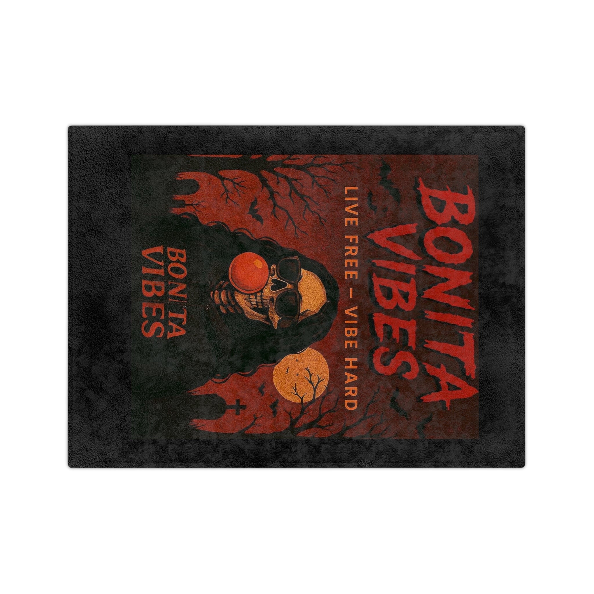 Bonita Vibes: Spooky Halloween Velveteen Blanket - My Bonita Vibes