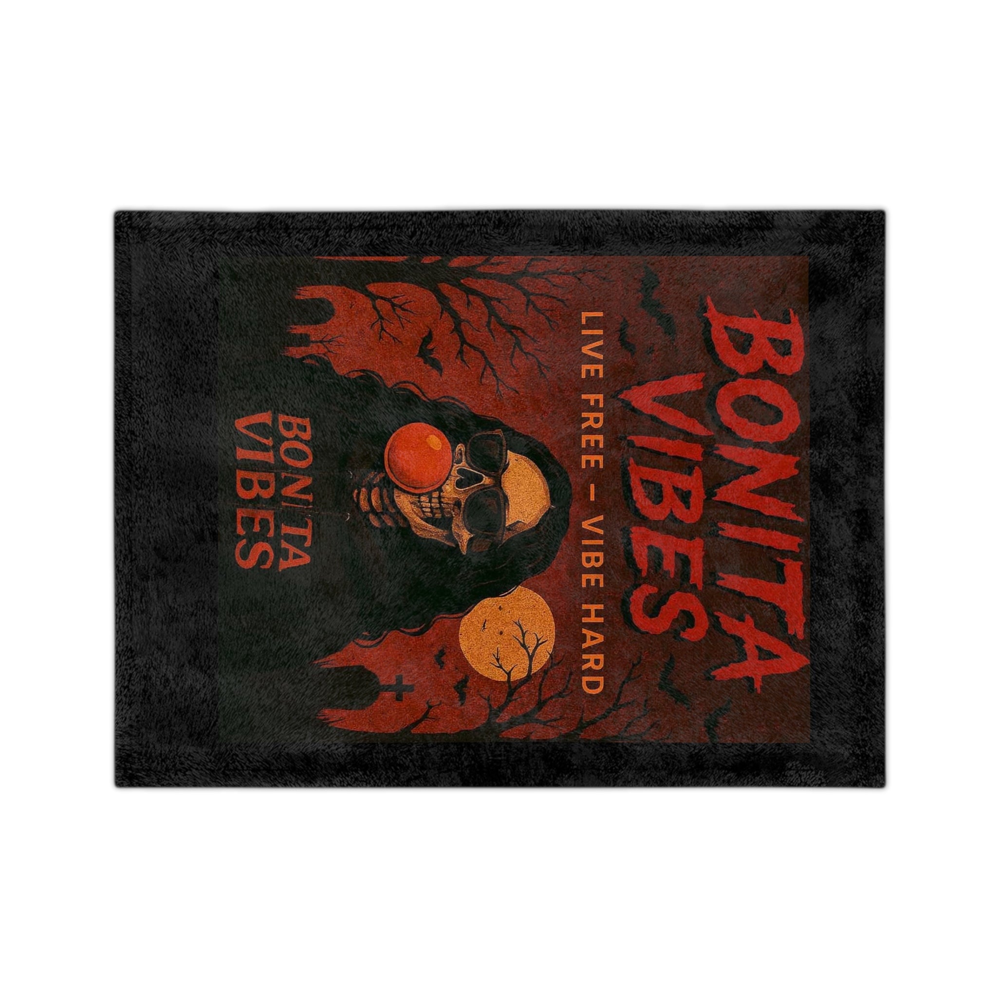 Bonita Vibes: Spooky Halloween Velveteen Blanket - My Bonita Vibes