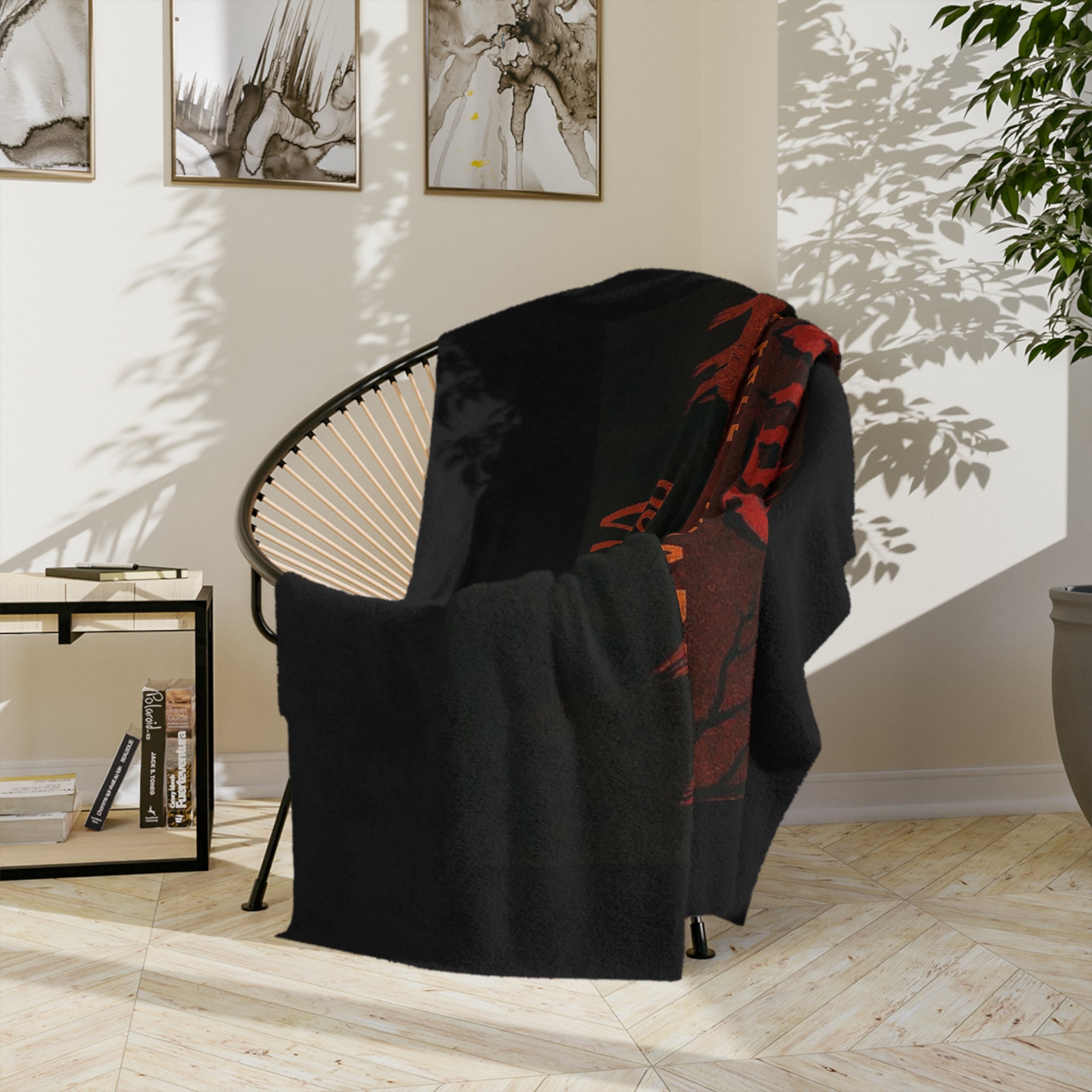 Bonita Vibes: Spooky Halloween Velveteen Blanket - My Bonita Vibes
