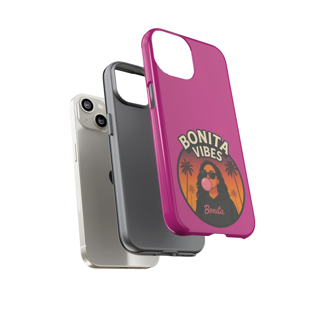 Bonita Vibes: Sunset Sway Pink Phone Case, For all the Trendsetters, Stylish for all Vibes - My Bonita Vibes