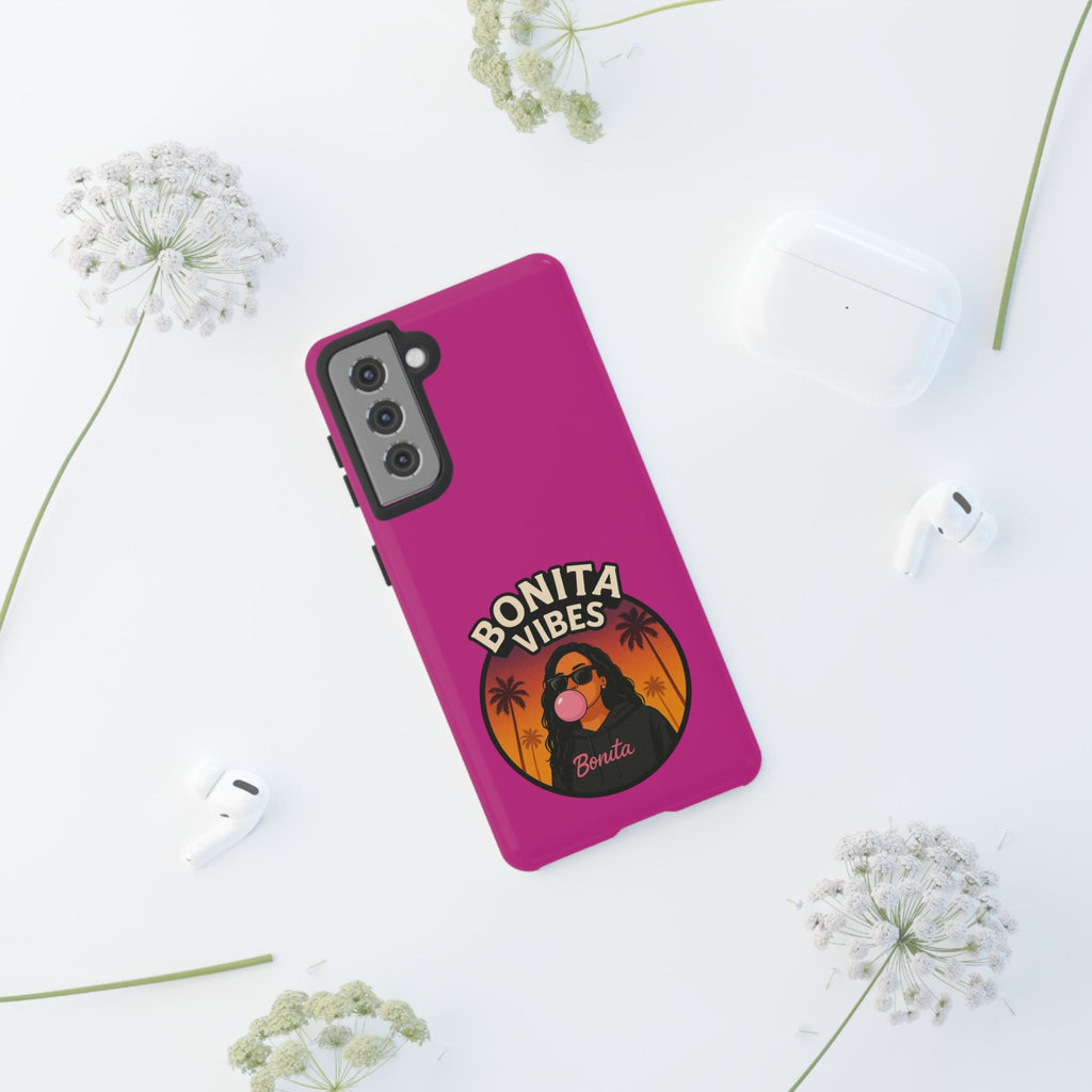 Bonita Vibes: Sunset Sway Pink Phone Case, For all the Trendsetters, Stylish for all Vibes - My Bonita Vibes