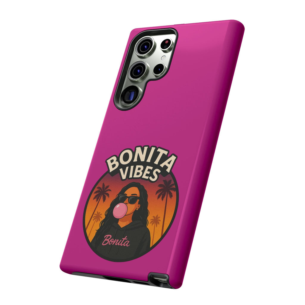 Bonita Vibes: Sunset Sway Pink Phone Case, For all the Trendsetters, Stylish for all Vibes - My Bonita Vibes