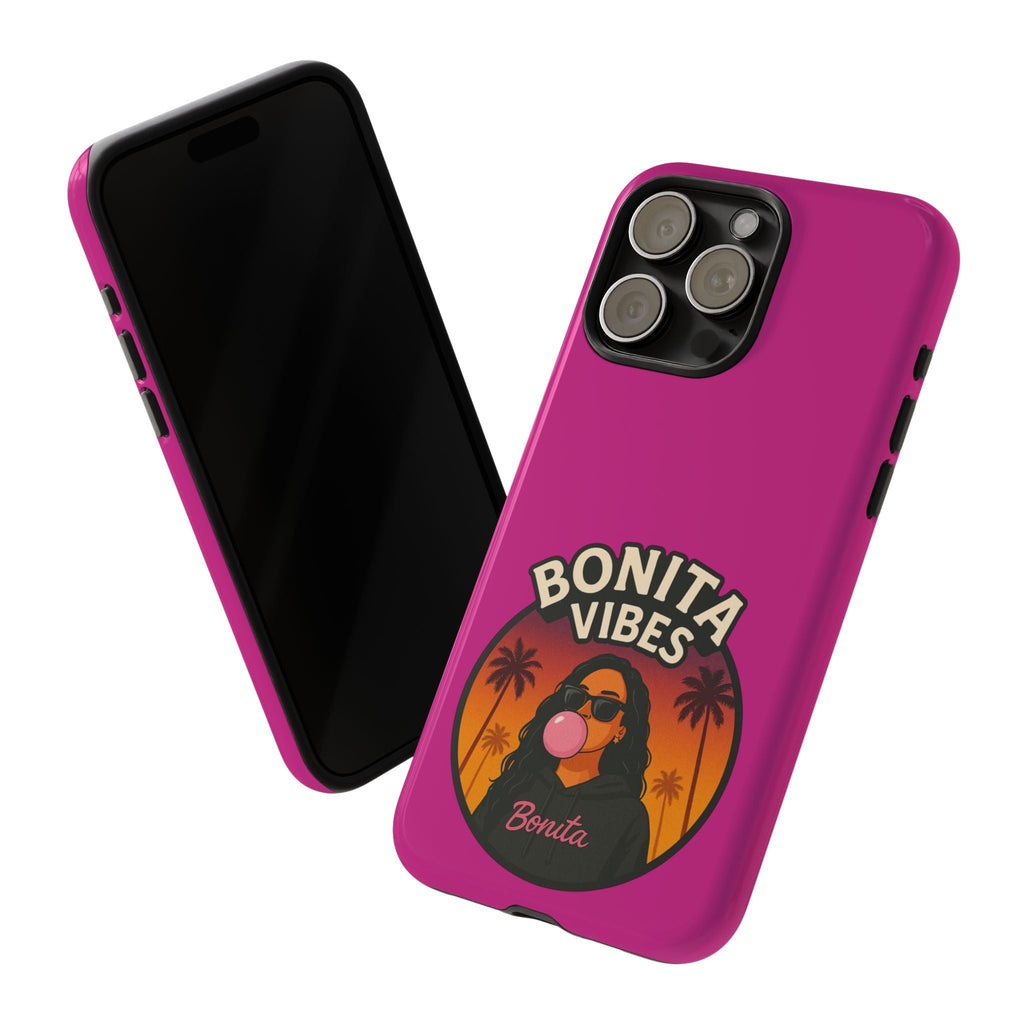 Bonita Vibes: Sunset Sway Pink Phone Case, For all the Trendsetters, Stylish for all Vibes - My Bonita Vibes