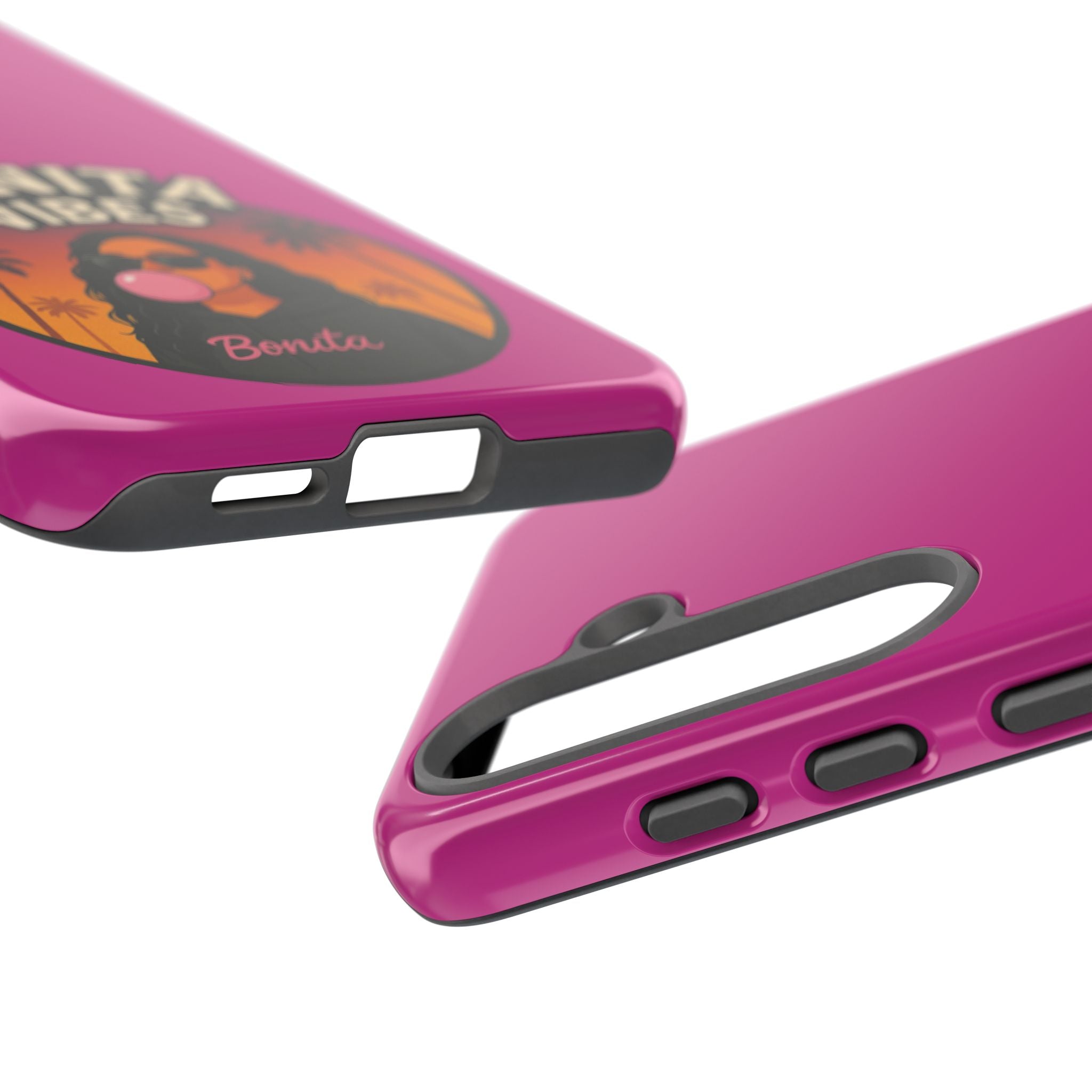 Bonita Vibes: Sunset Sway Pink Phone Case, For all the Trendsetters, Stylish for all Vibes - My Bonita Vibes
