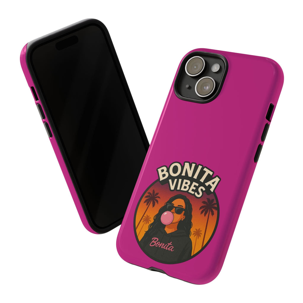 Bonita Vibes: Sunset Sway Pink Phone Case, For all the Trendsetters, Stylish for all Vibes - My Bonita Vibes