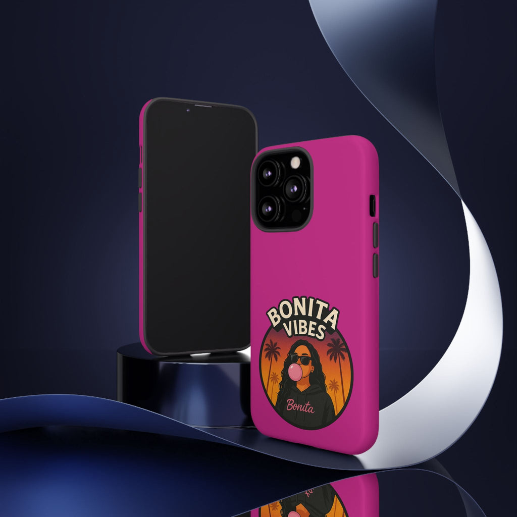 Bonita Vibes: Sunset Sway Pink Phone Case, For all the Trendsetters, Stylish for all Vibes - My Bonita Vibes