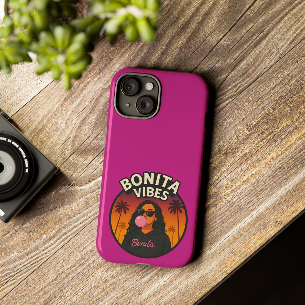 Bonita Vibes: Sunset Sway Pink Phone Case, For all the Trendsetters, Stylish for all Vibes - My Bonita Vibes
