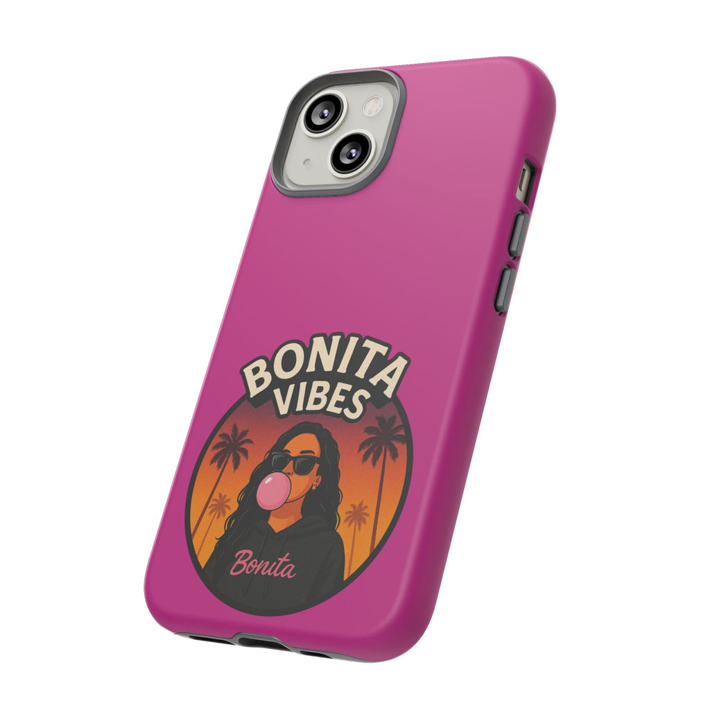 Bonita Vibes: Sunset Sway Pink Phone Case, For all the Trendsetters, Stylish for all Vibes - My Bonita Vibes