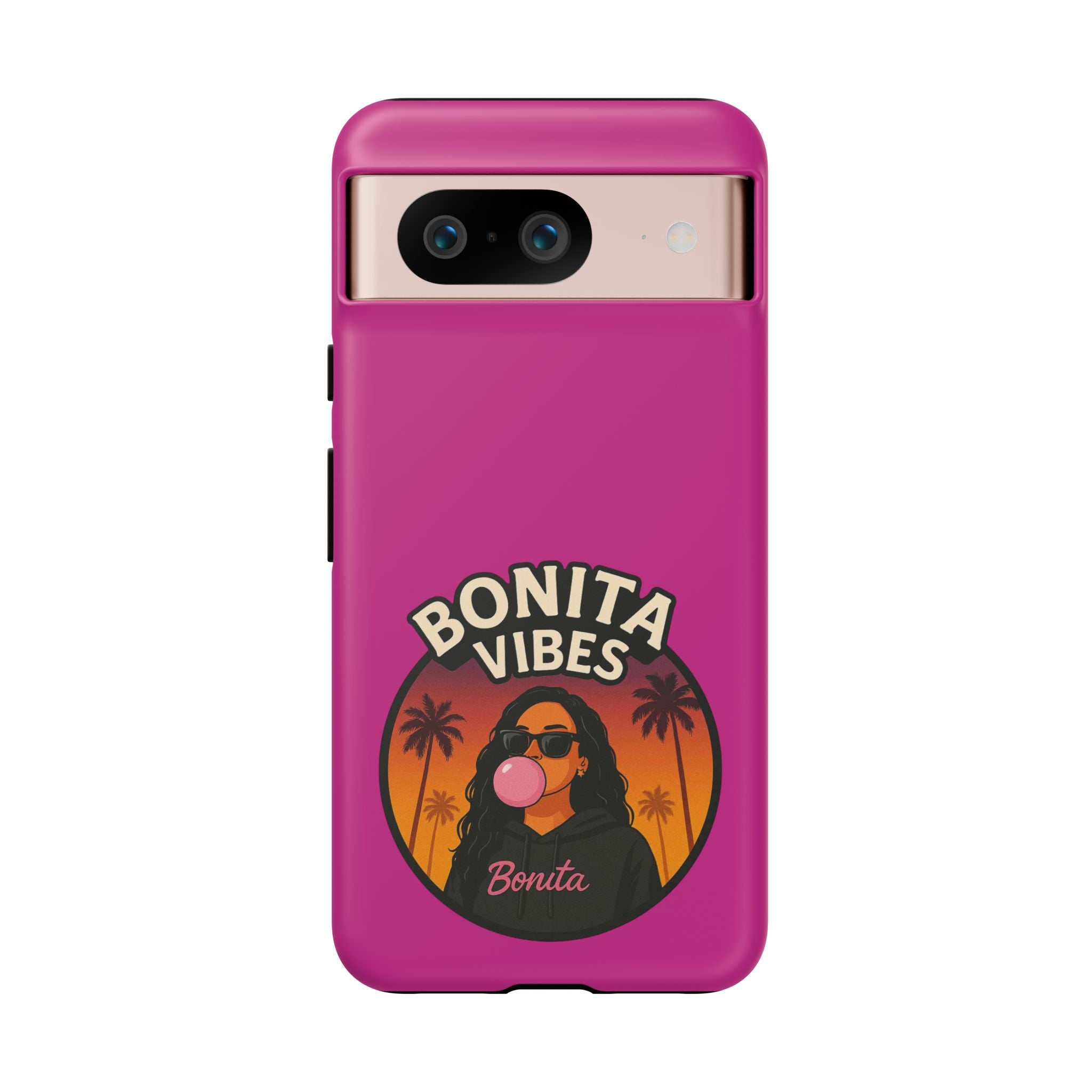 Bonita Vibes: Sunset Sway Pink Phone Case, For all the Trendsetters, Stylish for all Vibes - My Bonita Vibes