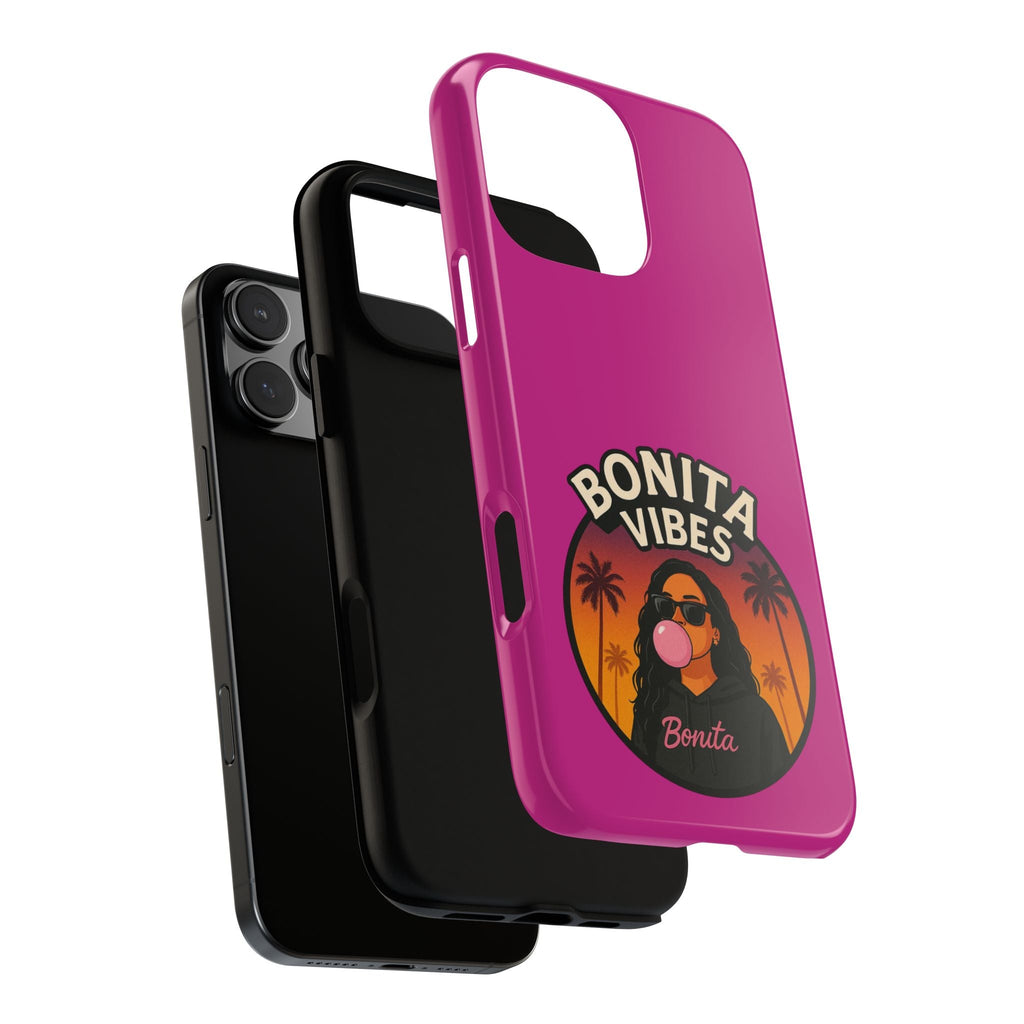 Bonita Vibes: Sunset Sway Pink Phone Case, For all the Trendsetters, Stylish for all Vibes - My Bonita Vibes