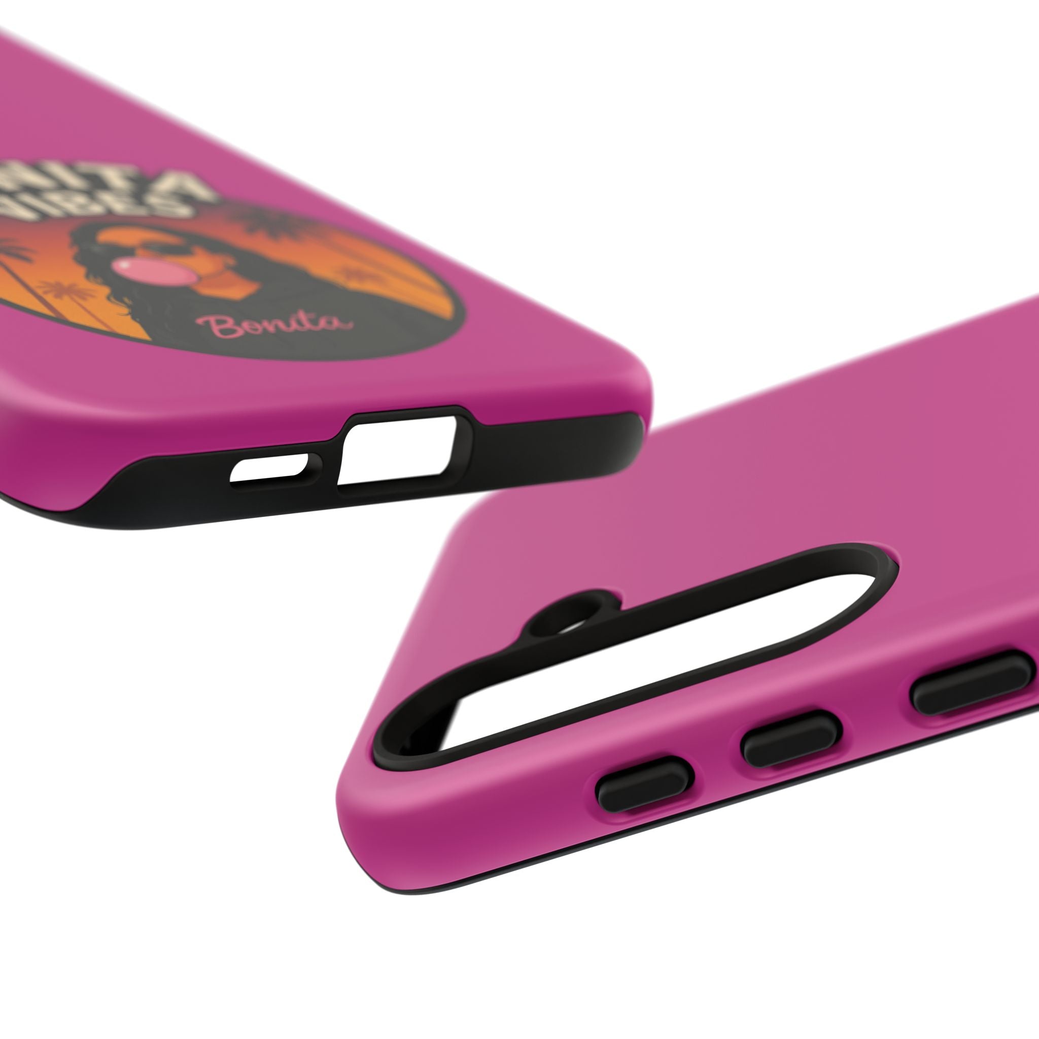 Bonita Vibes: Sunset Sway Pink Phone Case, For all the Trendsetters, Stylish for all Vibes - My Bonita Vibes