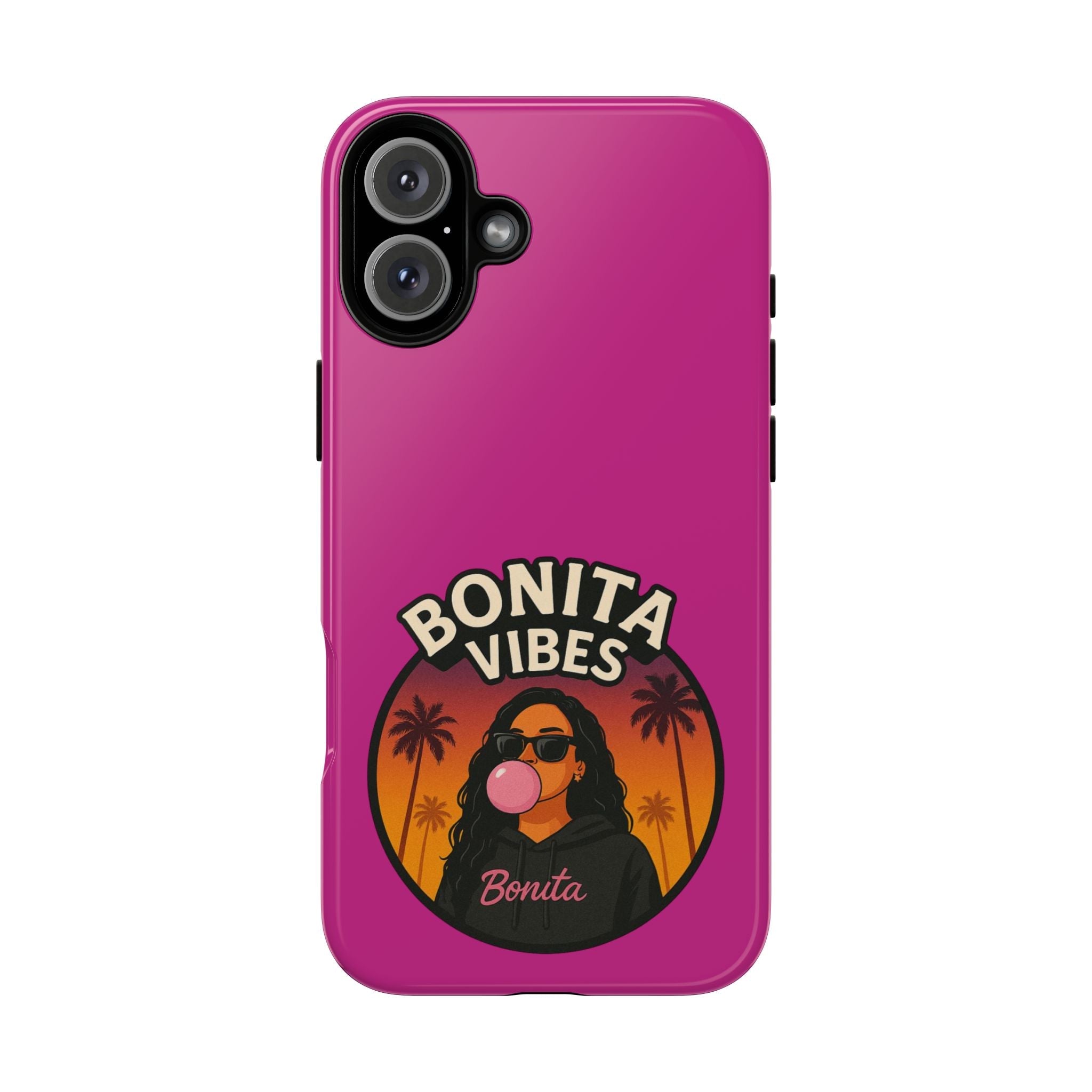 Bonita Vibes: Sunset Sway Pink Phone Case, For all the Trendsetters, Stylish for all Vibes - My Bonita Vibes