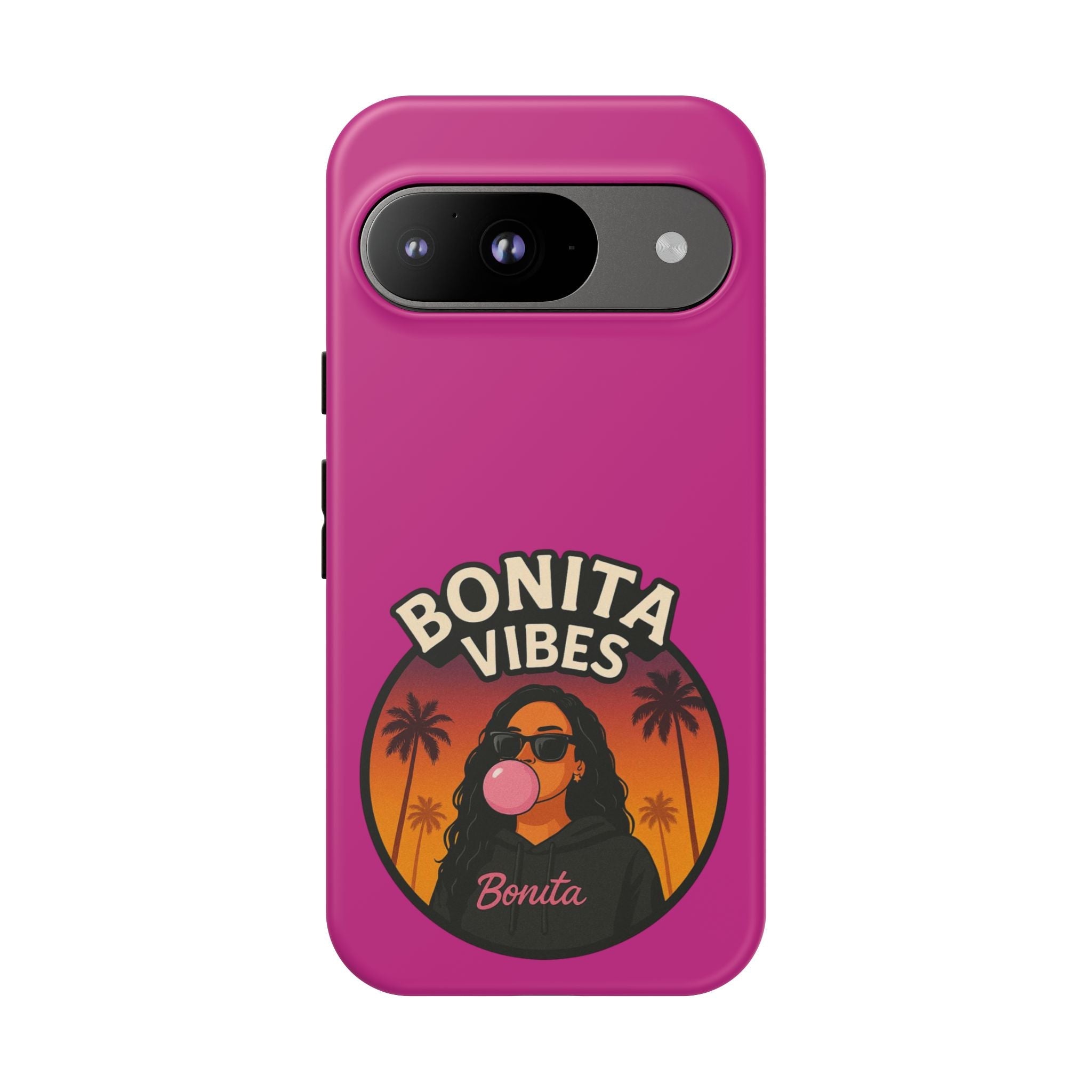 Bonita Vibes: Sunset Sway Pink Phone Case, For all the Trendsetters, Stylish for all Vibes - My Bonita Vibes