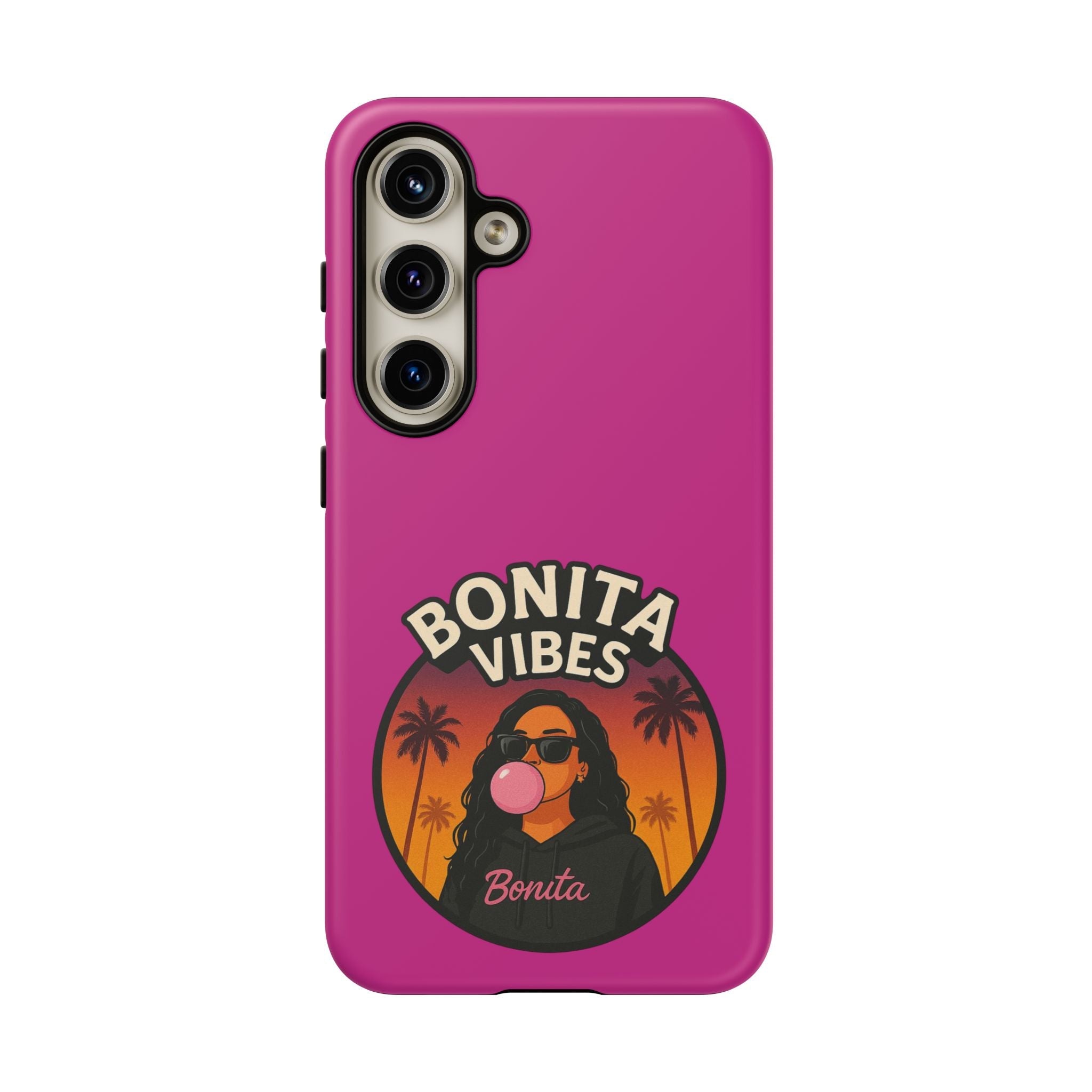 Bonita Vibes: Sunset Sway Pink Phone Case, For all the Trendsetters, Stylish for all Vibes - My Bonita Vibes