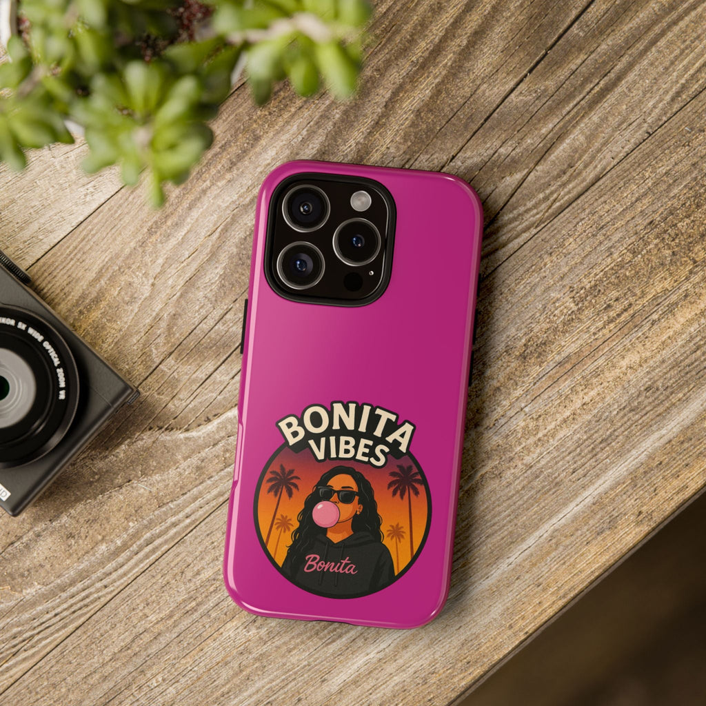 Bonita Vibes: Sunset Sway Pink Phone Case, For all the Trendsetters, Stylish for all Vibes - My Bonita Vibes
