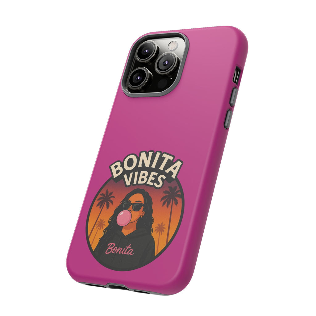 Bonita Vibes: Sunset Sway Pink Phone Case, For all the Trendsetters, Stylish for all Vibes - My Bonita Vibes