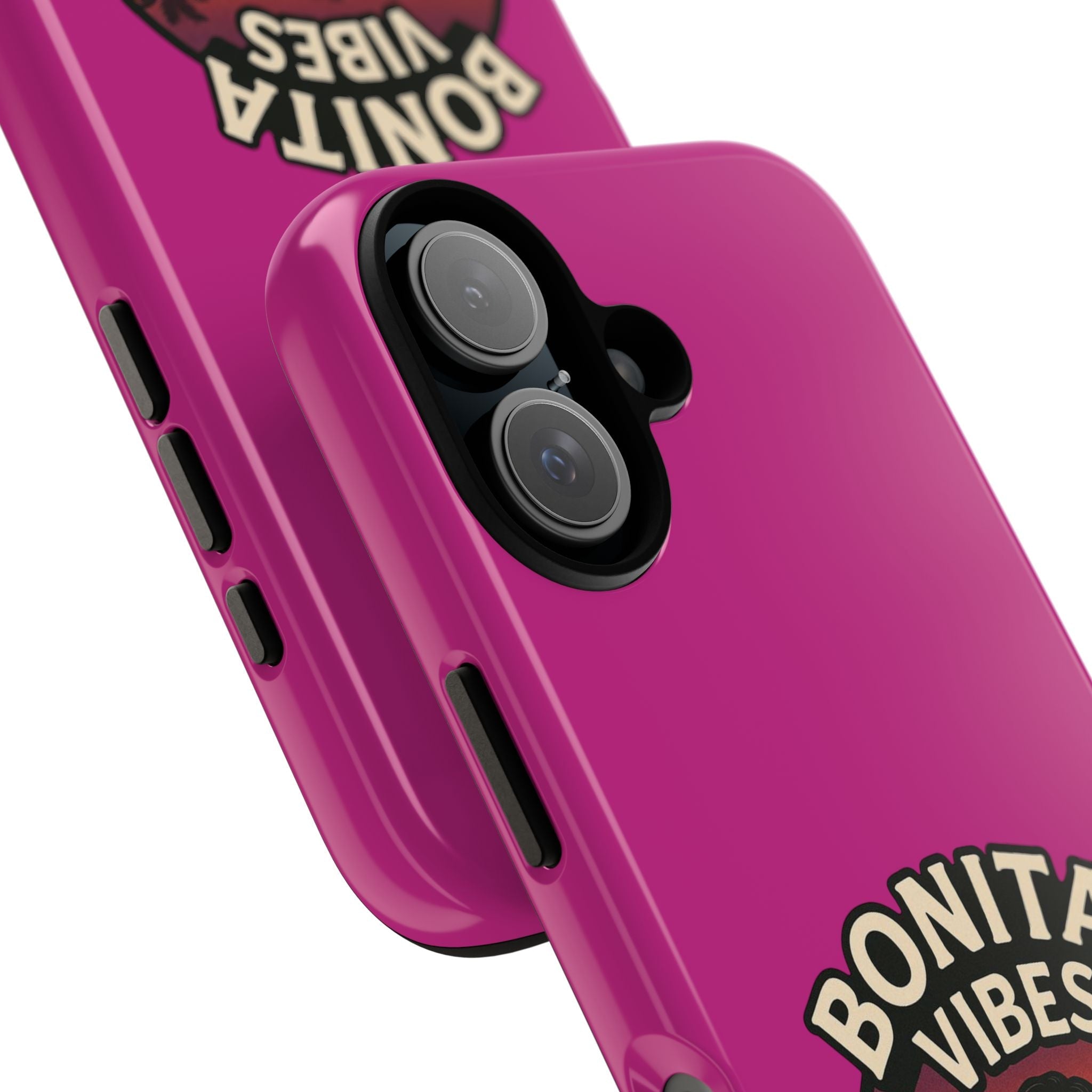 Bonita Vibes: Sunset Sway Pink Phone Case, For all the Trendsetters, Stylish for all Vibes - My Bonita Vibes