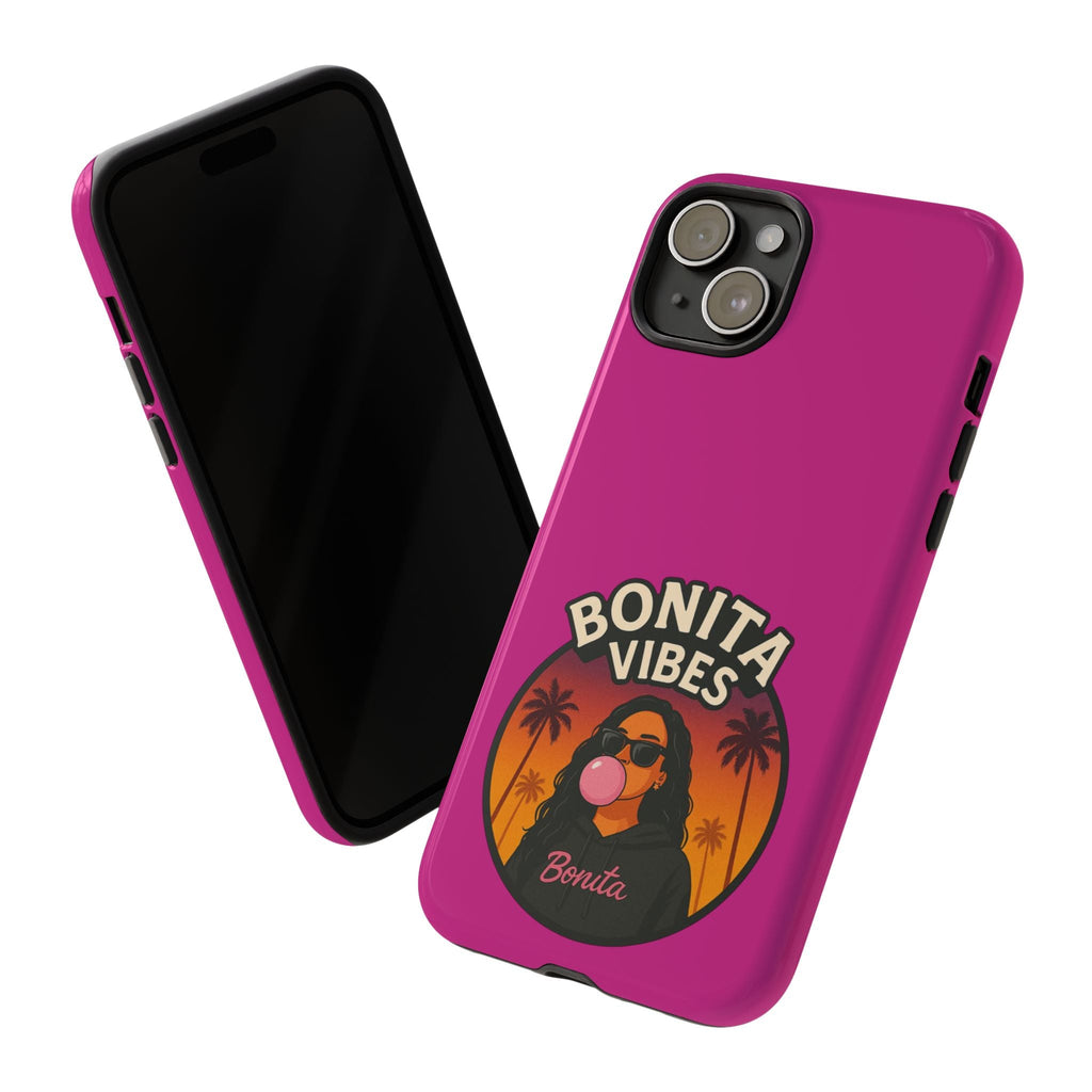 Bonita Vibes: Sunset Sway Pink Phone Case, For all the Trendsetters, Stylish for all Vibes - My Bonita Vibes
