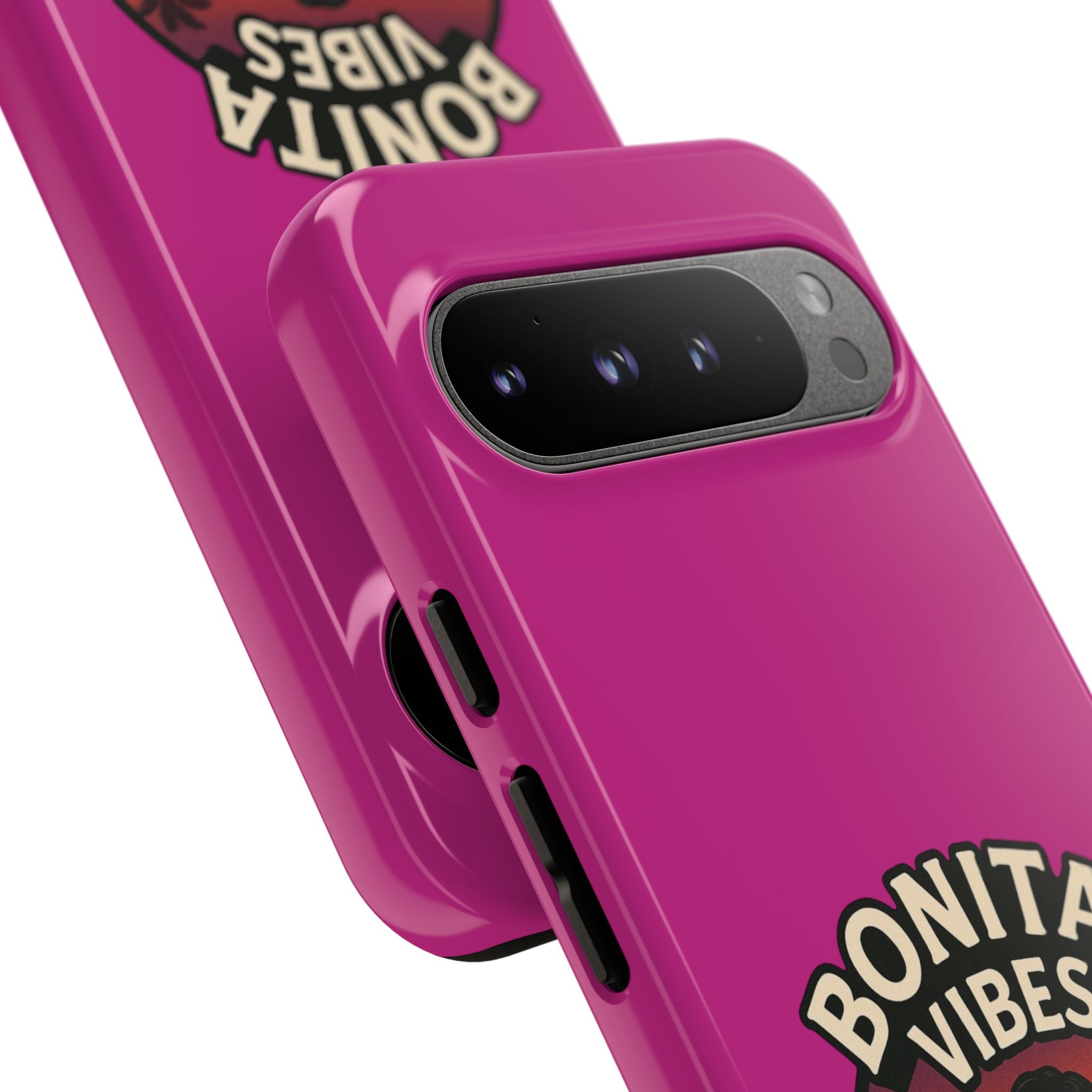 Bonita Vibes: Sunset Sway Pink Phone Case, For all the Trendsetters, Stylish for all Vibes - My Bonita Vibes