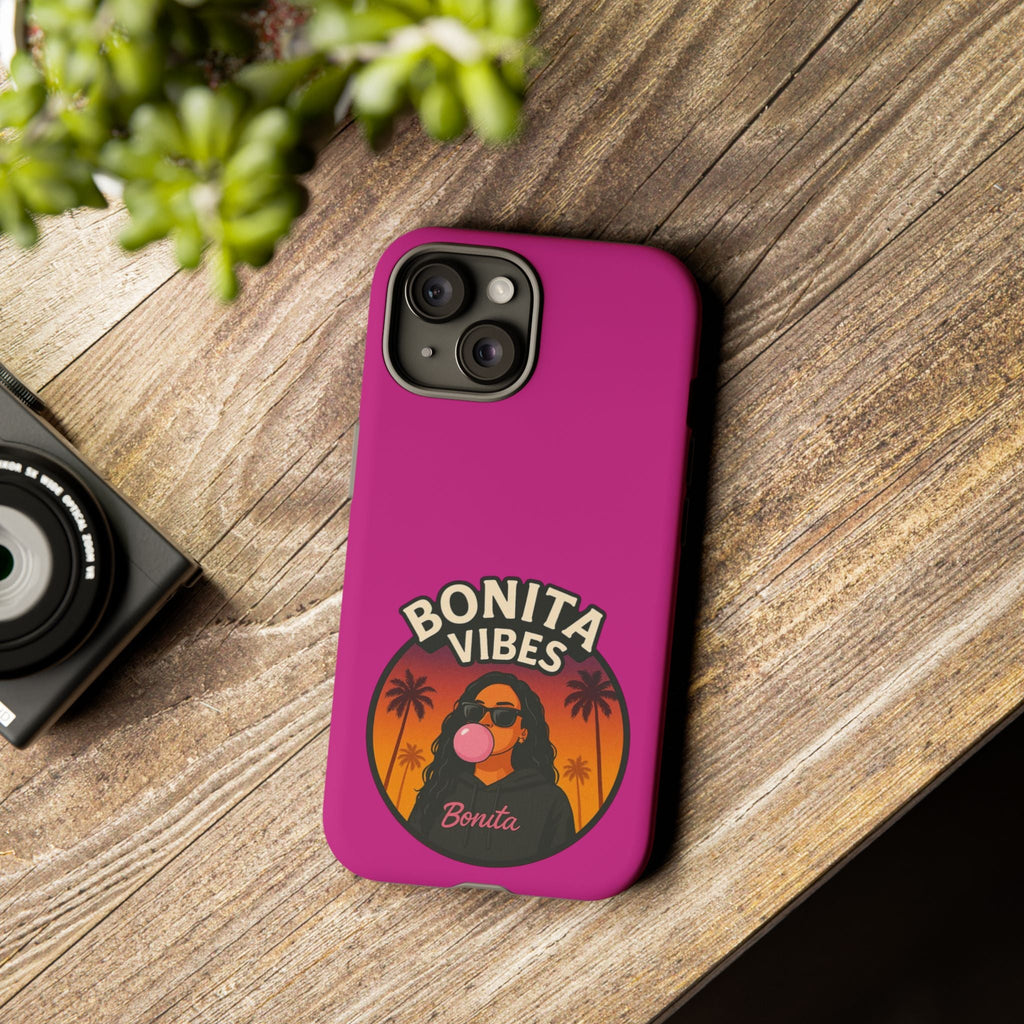 Bonita Vibes: Sunset Sway Pink Phone Case, For all the Trendsetters, Stylish for all Vibes - My Bonita Vibes